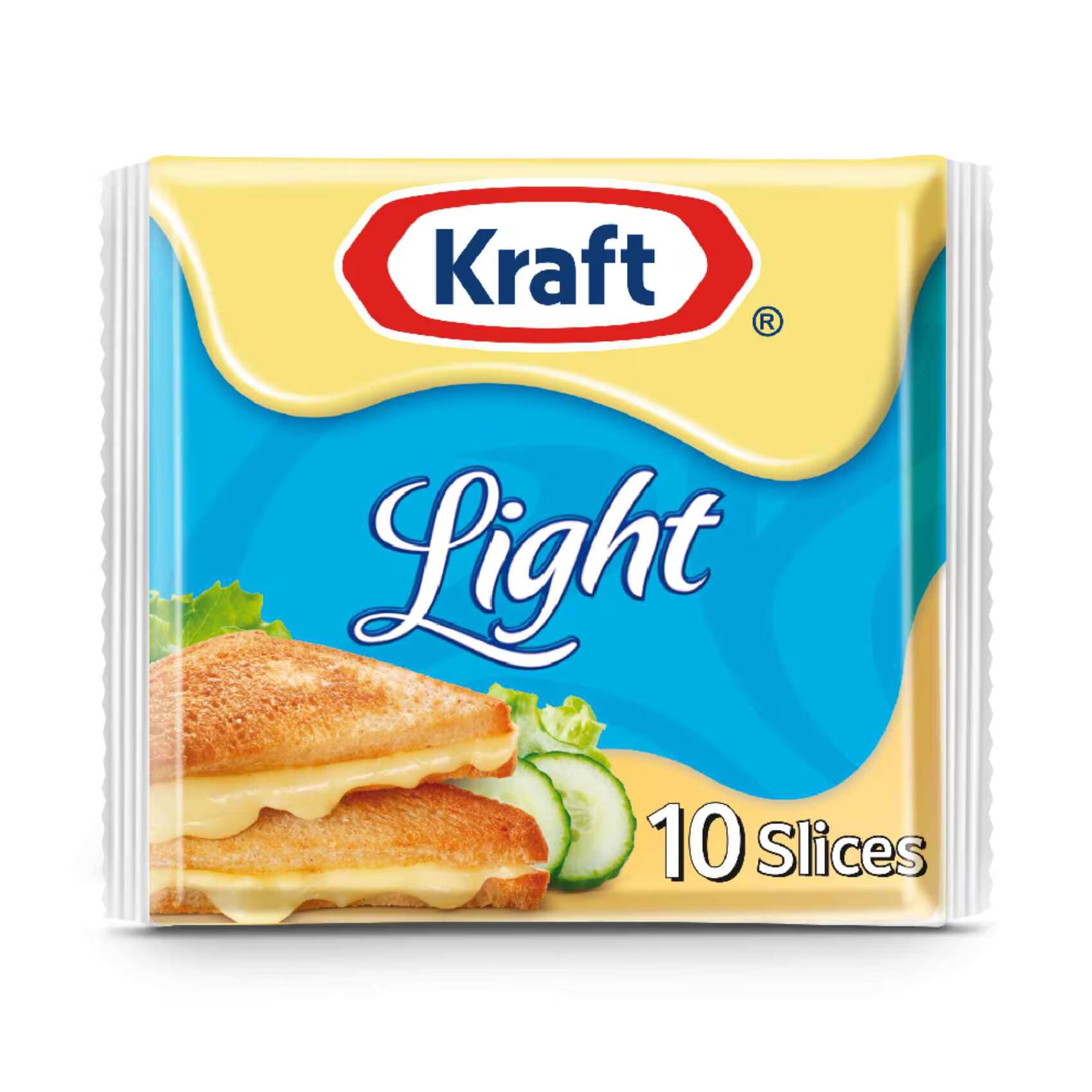 KRAFT CHEESE SLICE LIGHT 200G