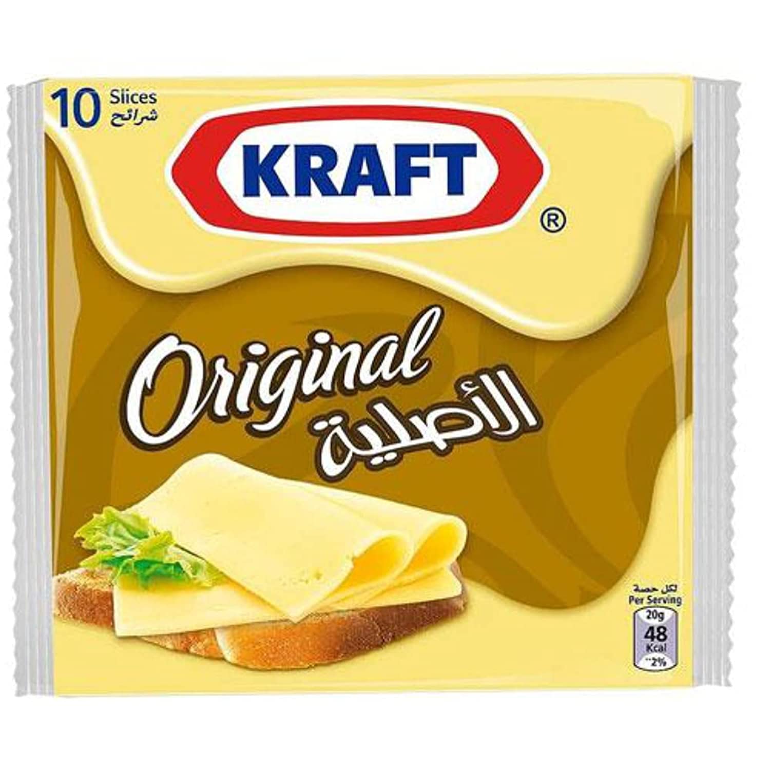 KRAFT CHEESE SLICES ORIGINAL 200G