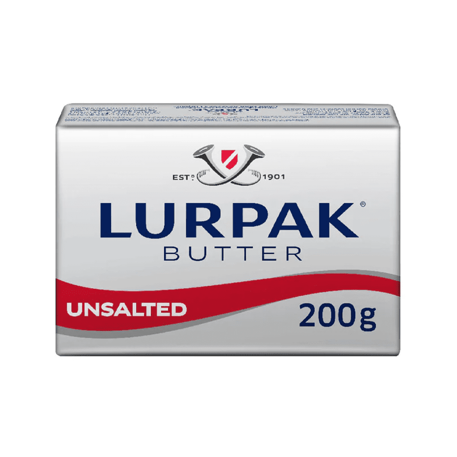 LURPAK BUTTER UNSALTED 200G