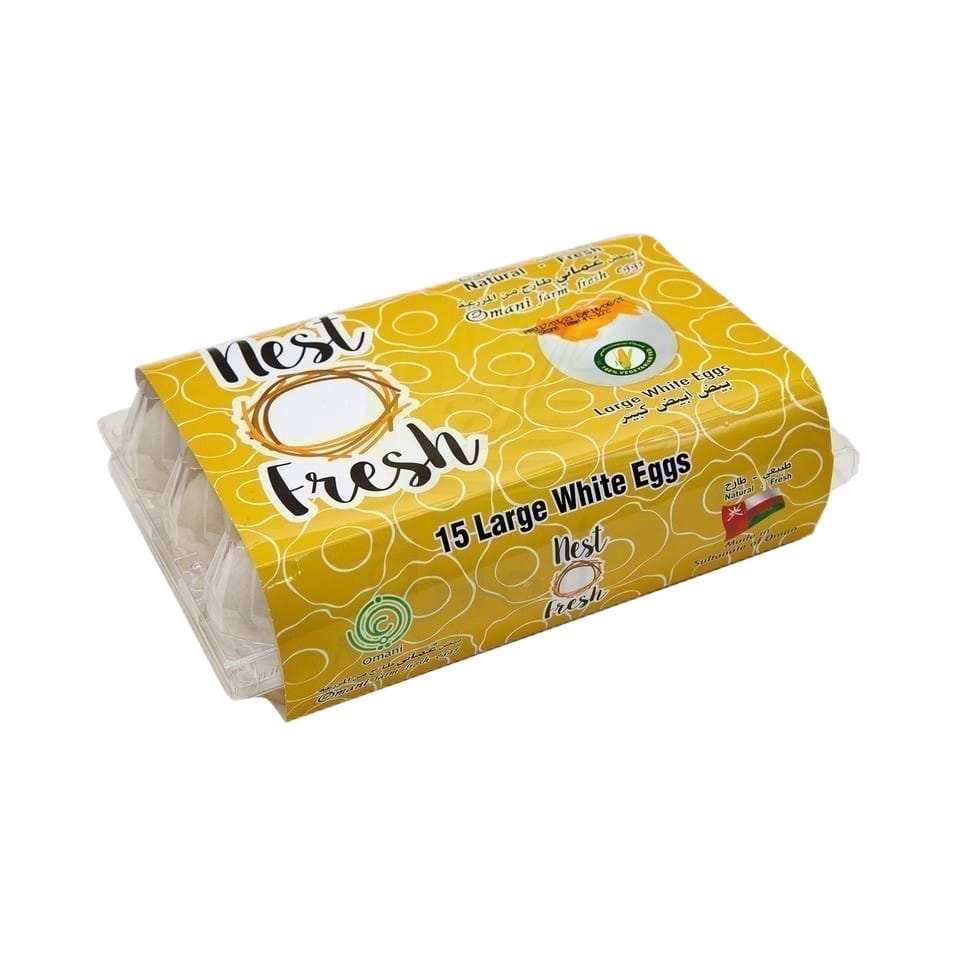 NEST WHITE EGGS 15S