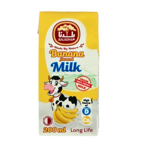 BALADNA LONGLIFE MILK BANANA 200ML