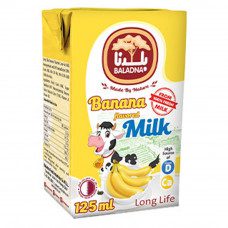 BALADNA LONGLIFE MILK BANANA LOW FAT 125ML