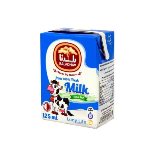 BALADNA LONGLIFE MILK FULL FAT 125ML