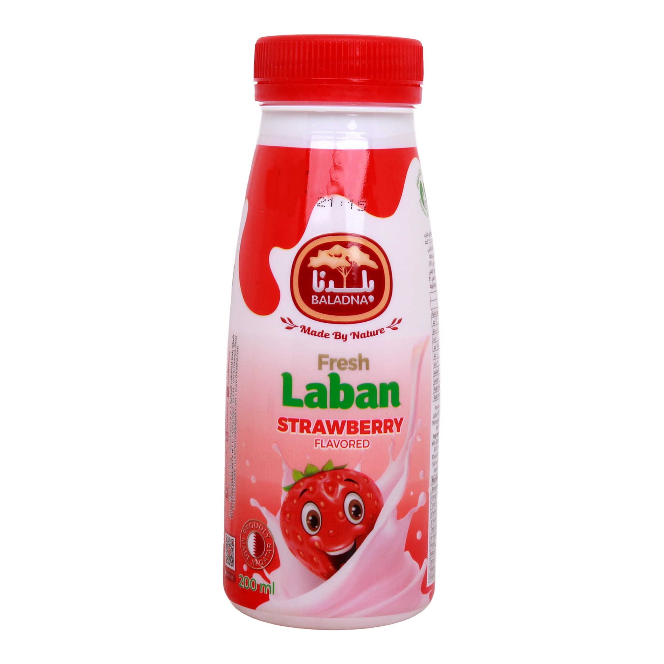 BALADNA FRESH LABAN STRAW 200ML FF