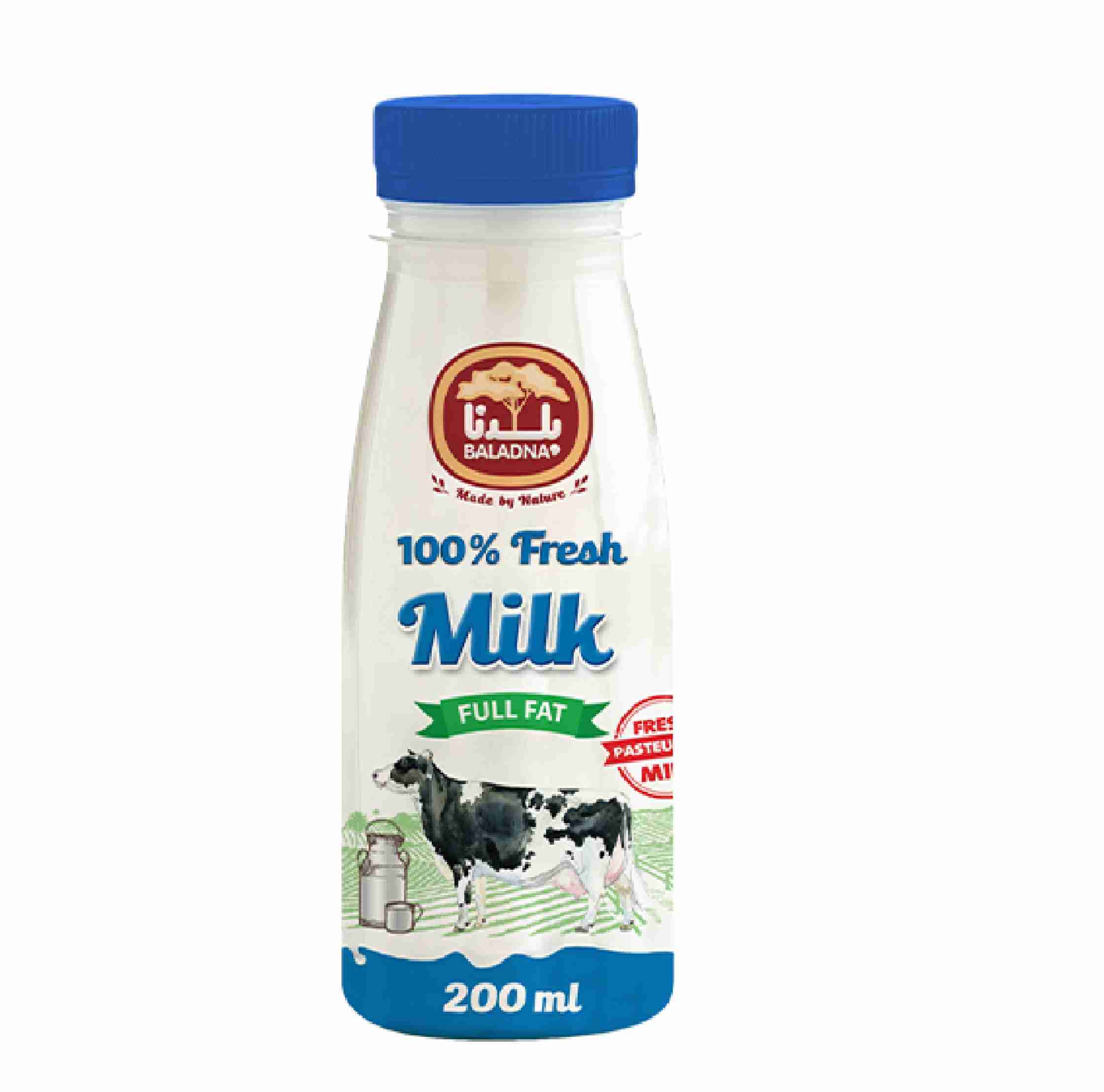 BALADNA FRESH MILK 200ML FF