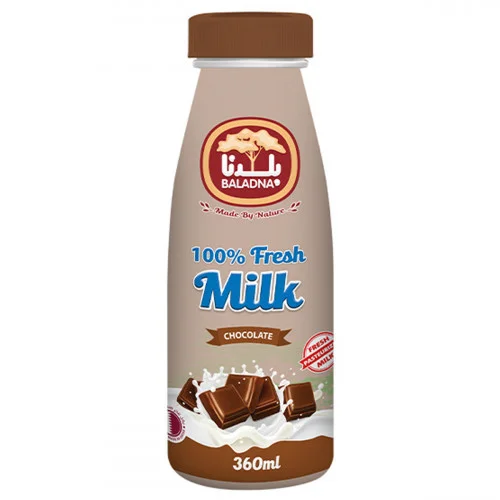 BALADNA FRESH MILK CHOCO 360ML