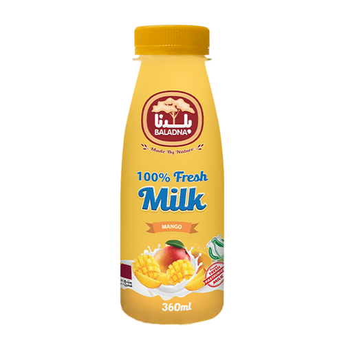 BALADNA FRESH MILK MANGO 360ML