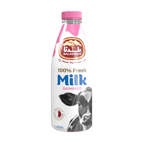 BALADNA FRESH MILK SKIMMED 1L