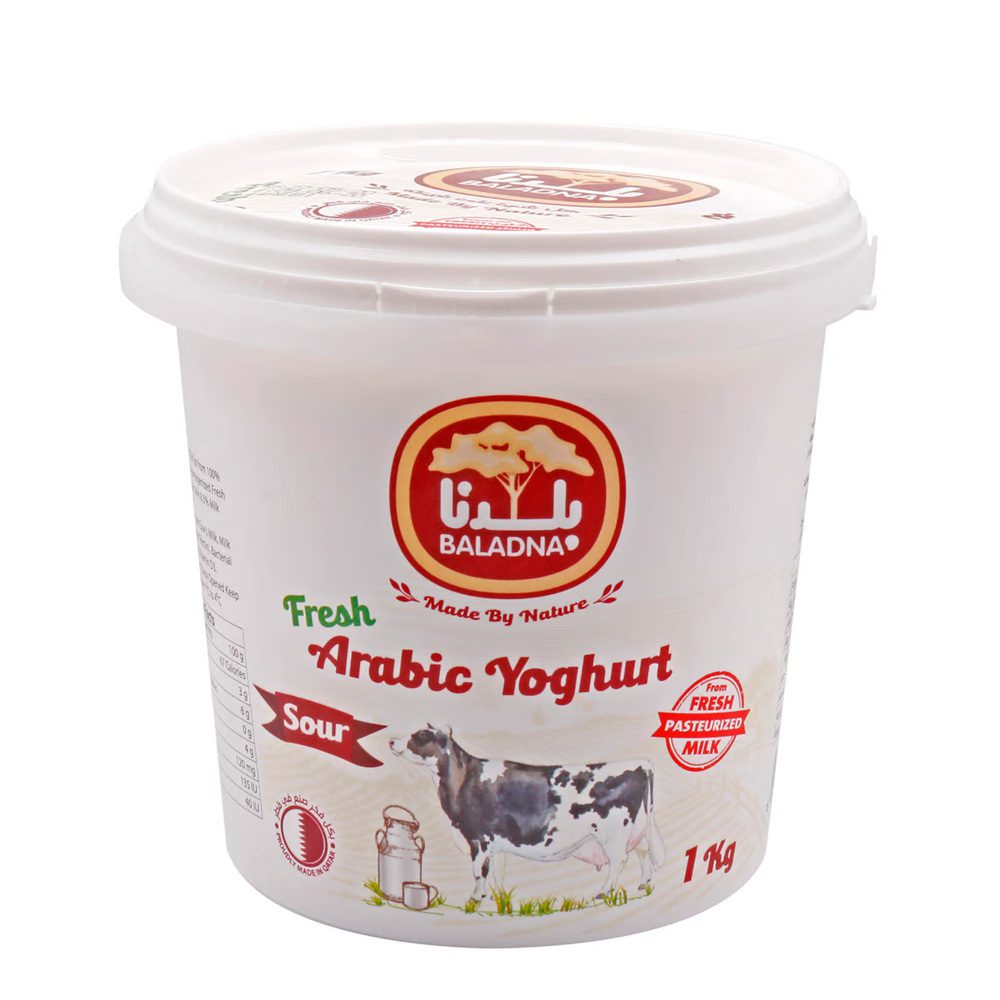 BALADNA FRESH YOGHURT ARABIC 1KG FULL FAT