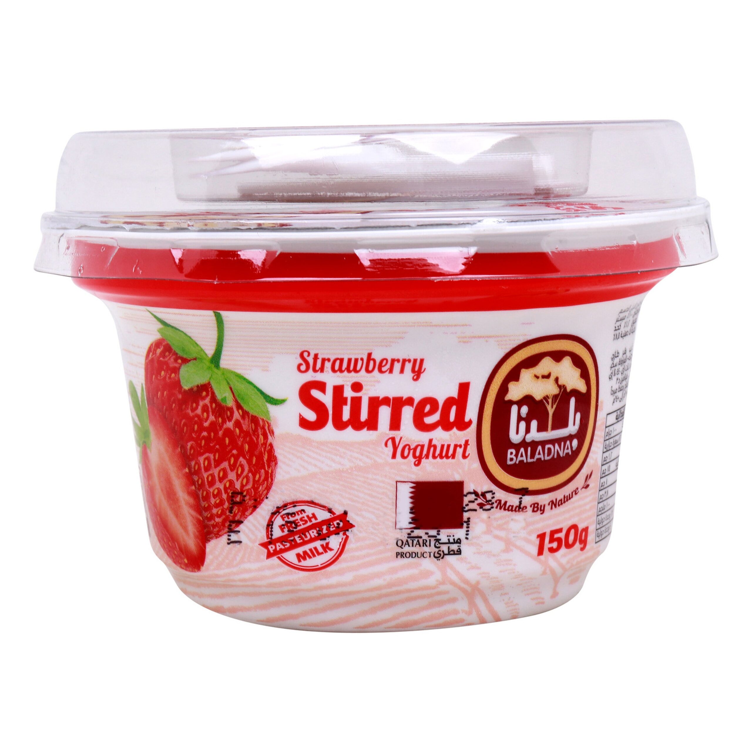 BALADNA STIRRED YOGHURT STRAWBERRY 150G