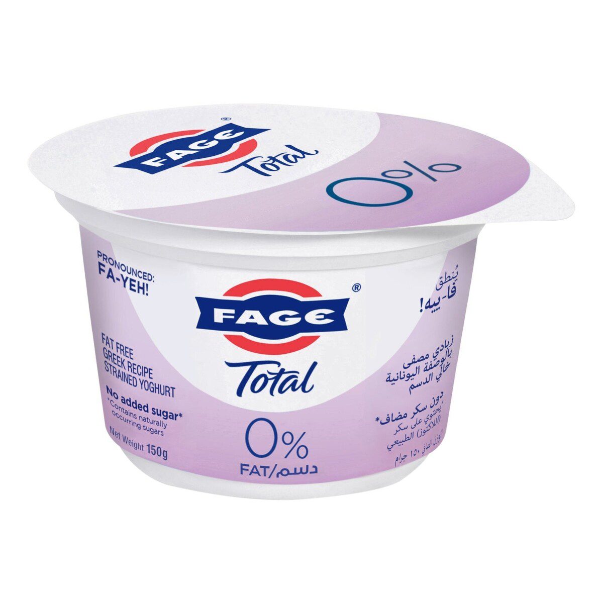 FAGE TOTAL YOGHURT 0% 150ML