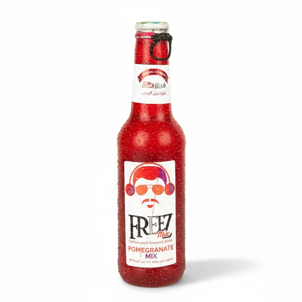 FREEZ CARBONATED DRINK POMEGRANATE 275ML FREEZ CARBONATED DRINK POMEGRANATE 275ML