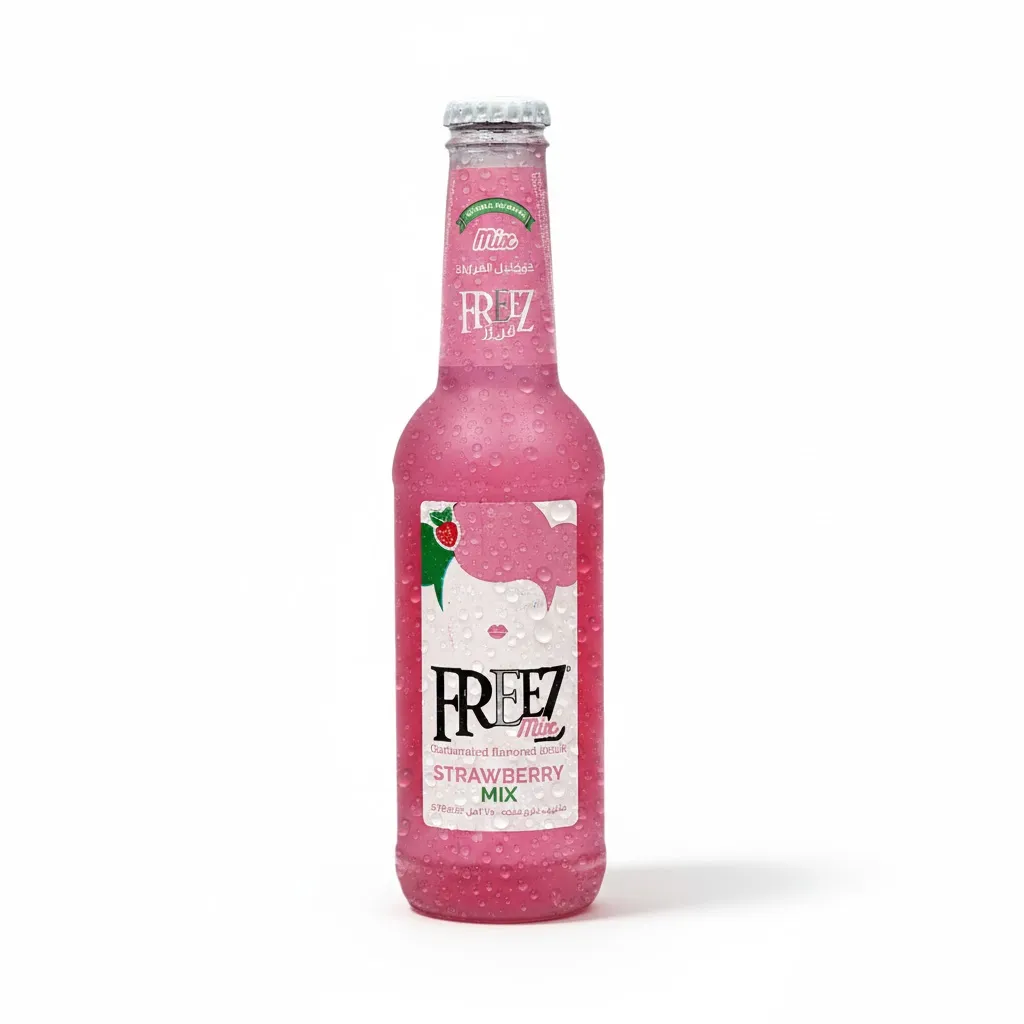FREEZ CARBONATED DRINK STRAWBERRY 275ML 1 FREEZ CARBONATED DRINK STRAWBERRY 275ML