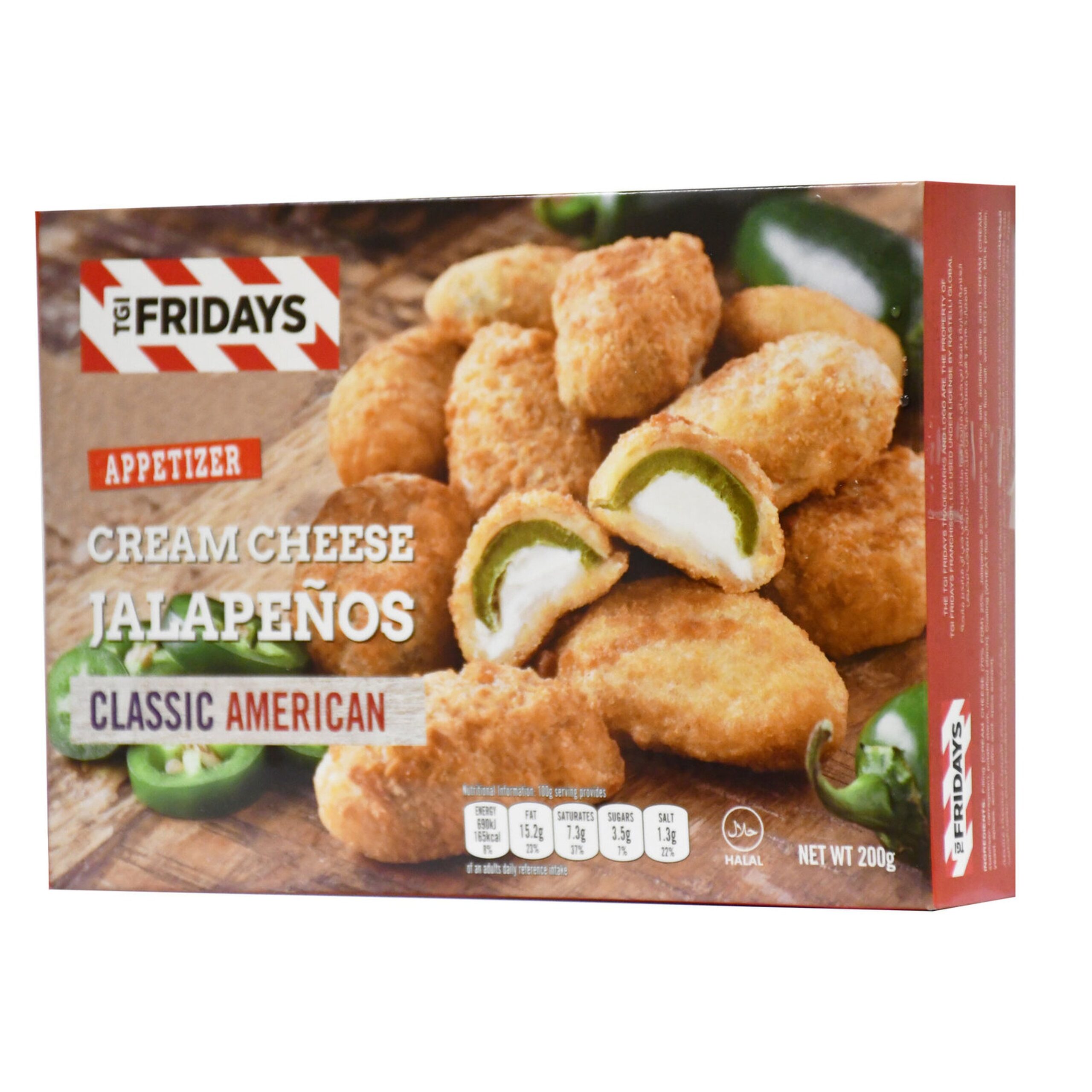 FRIDAYS CREAM CHEESE JALAPENOS 200G