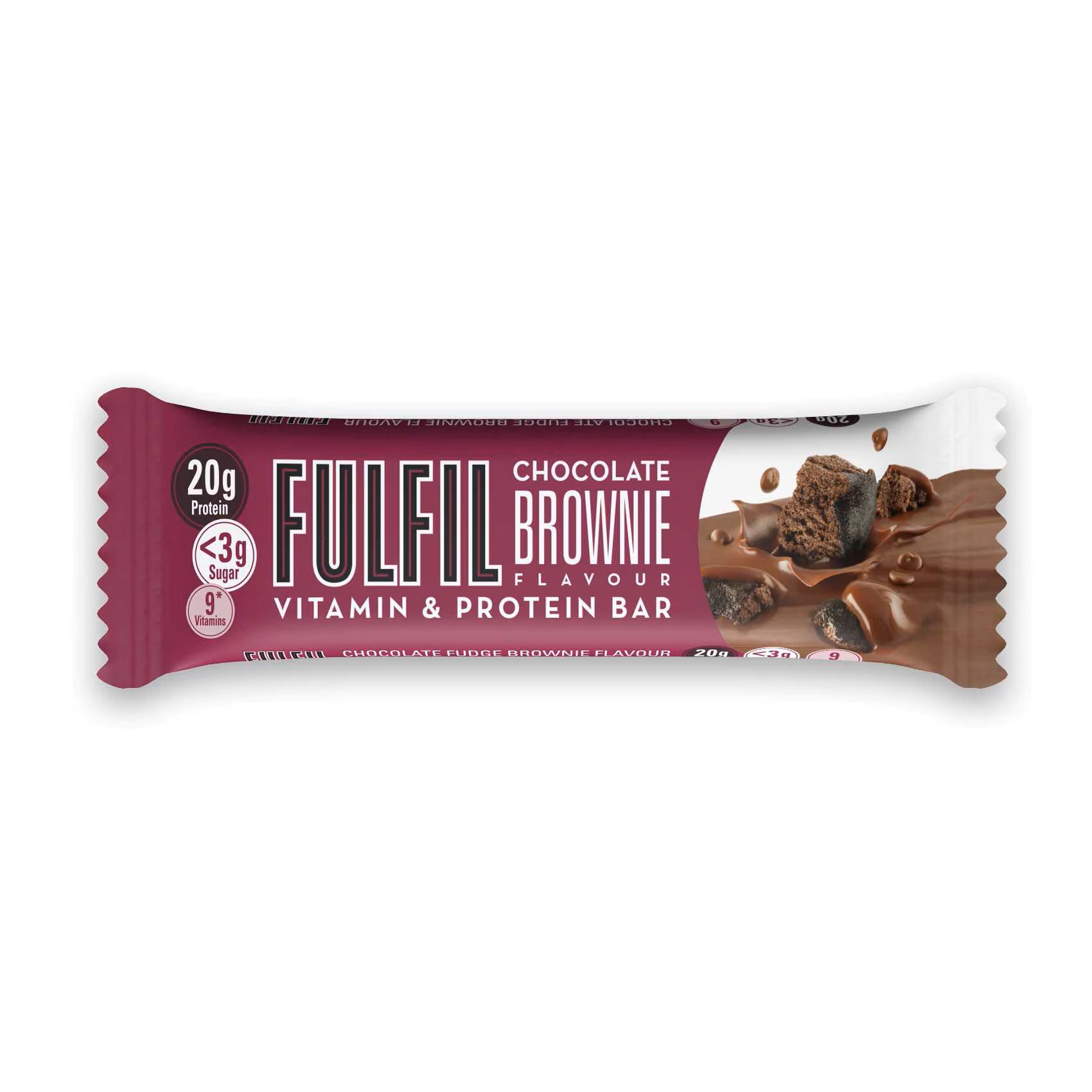 FULFIL CHOCOLATE BROWNIE PROTEIN BAR 55G
