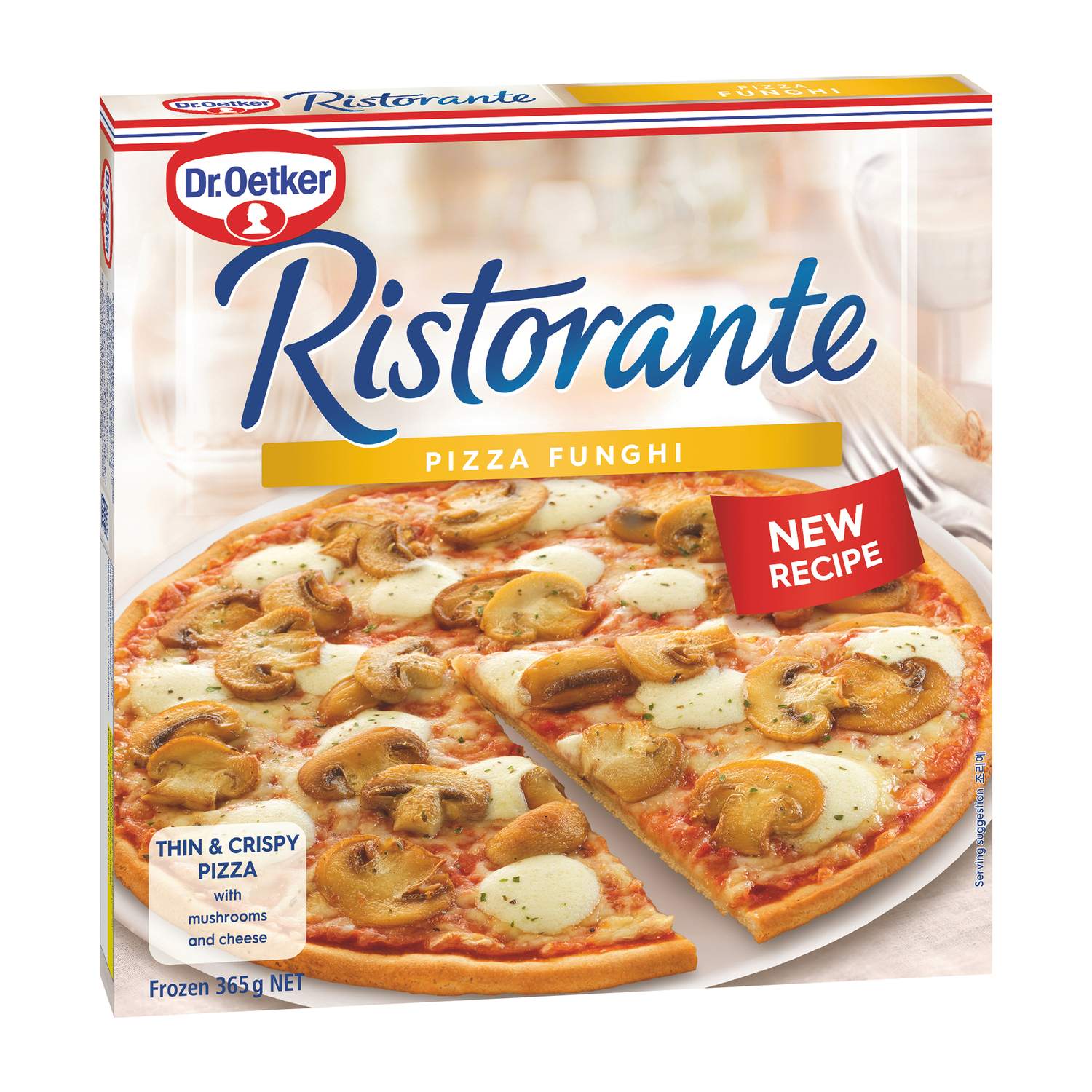 DR.OETKER RISTORANTE PIZZA FUNGHI 365G
