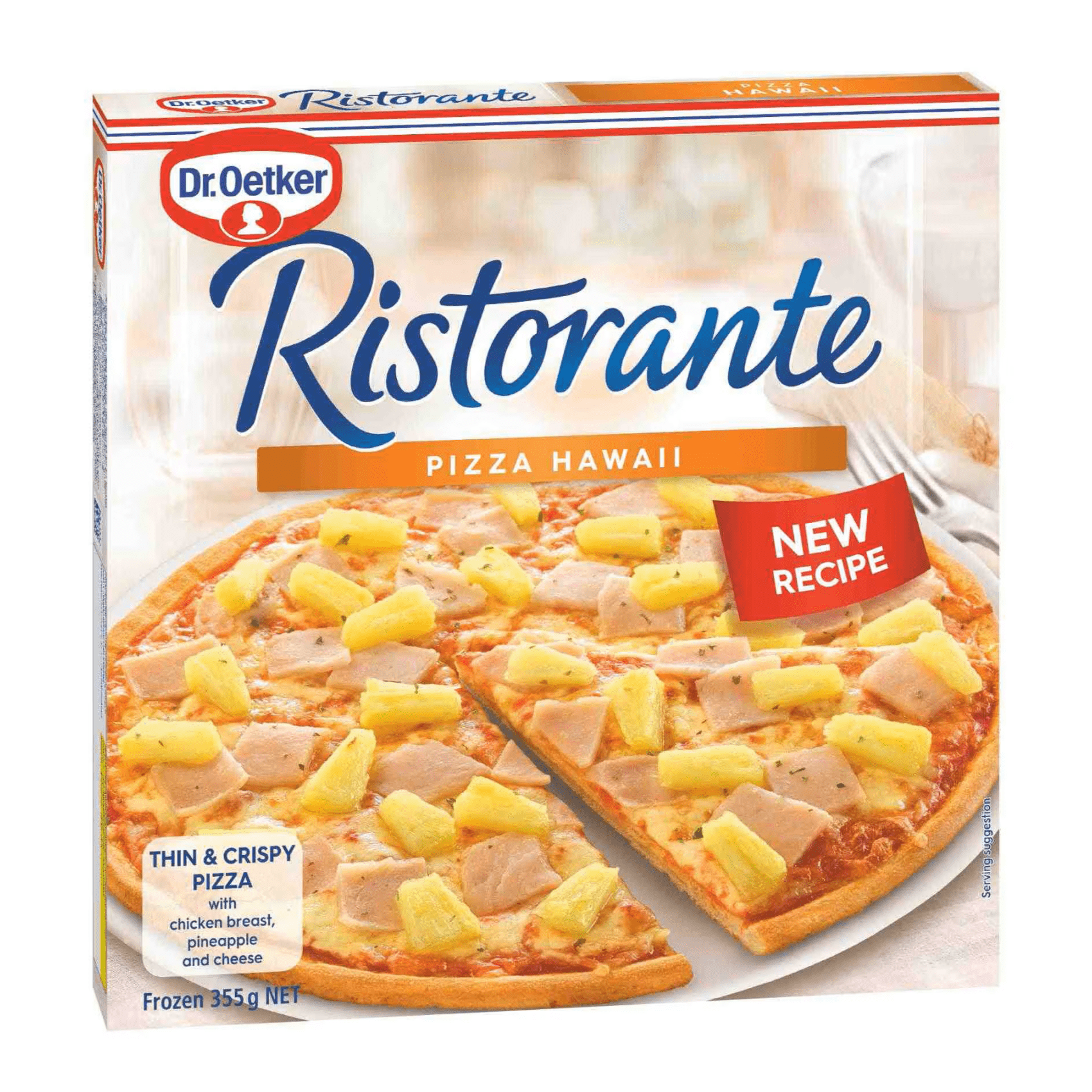 DR.OETKER RISTORANTE PIZZA HAWAII 355G