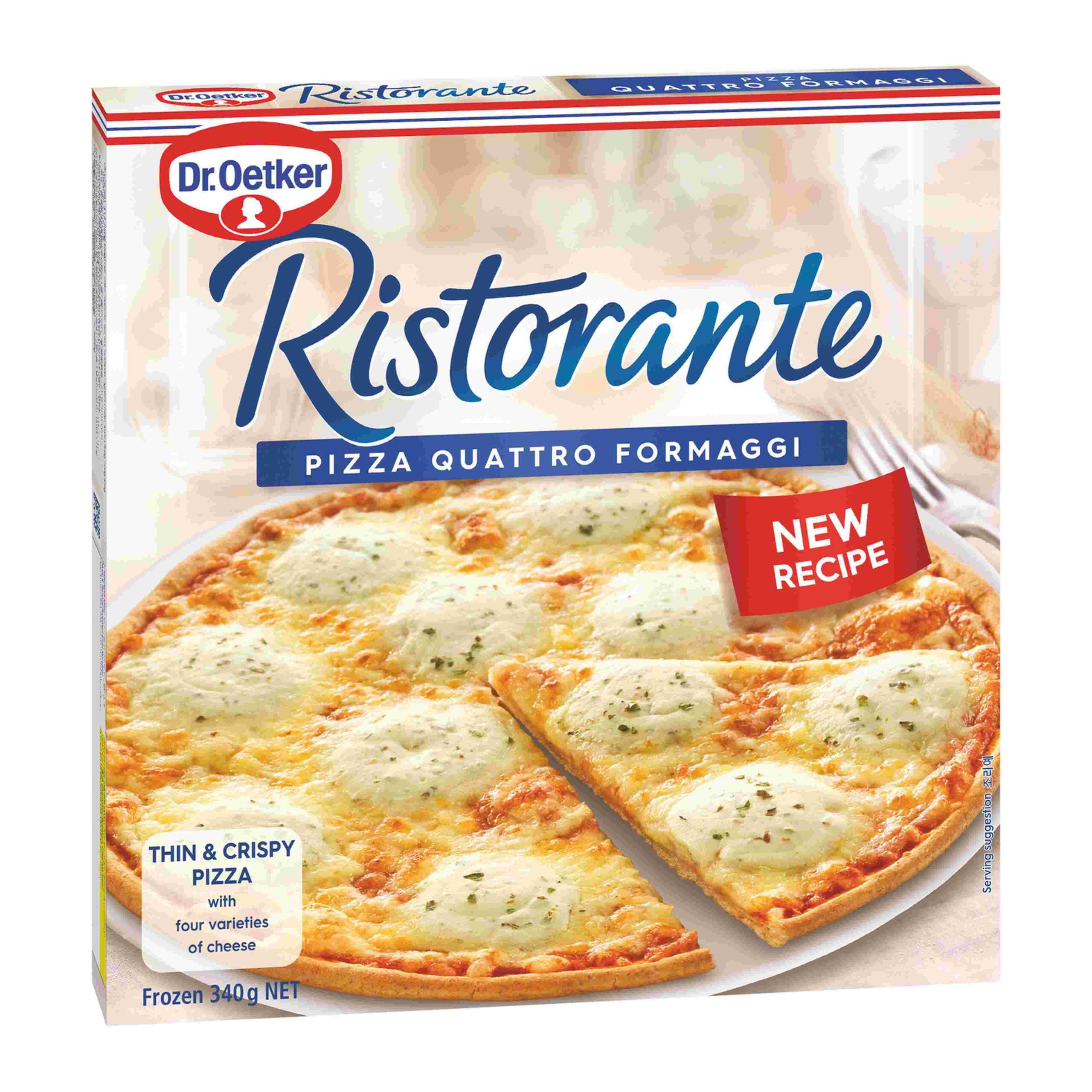 DR.OETKER RISTORANTE PIZZA QUATTRO FORMAGGI 340G