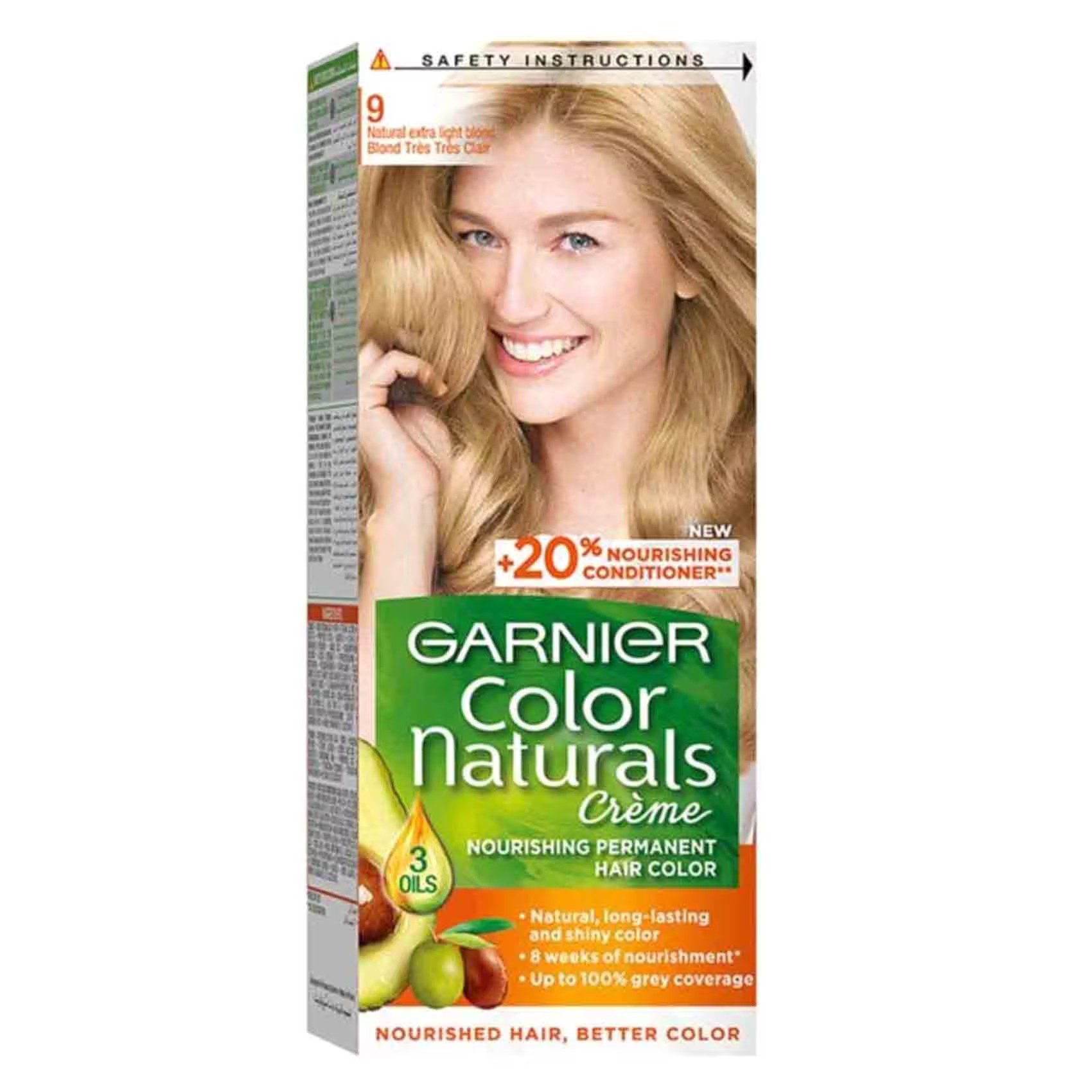 GARNIER COLOR NATURALS EXTRA LIGHT BLOND #9