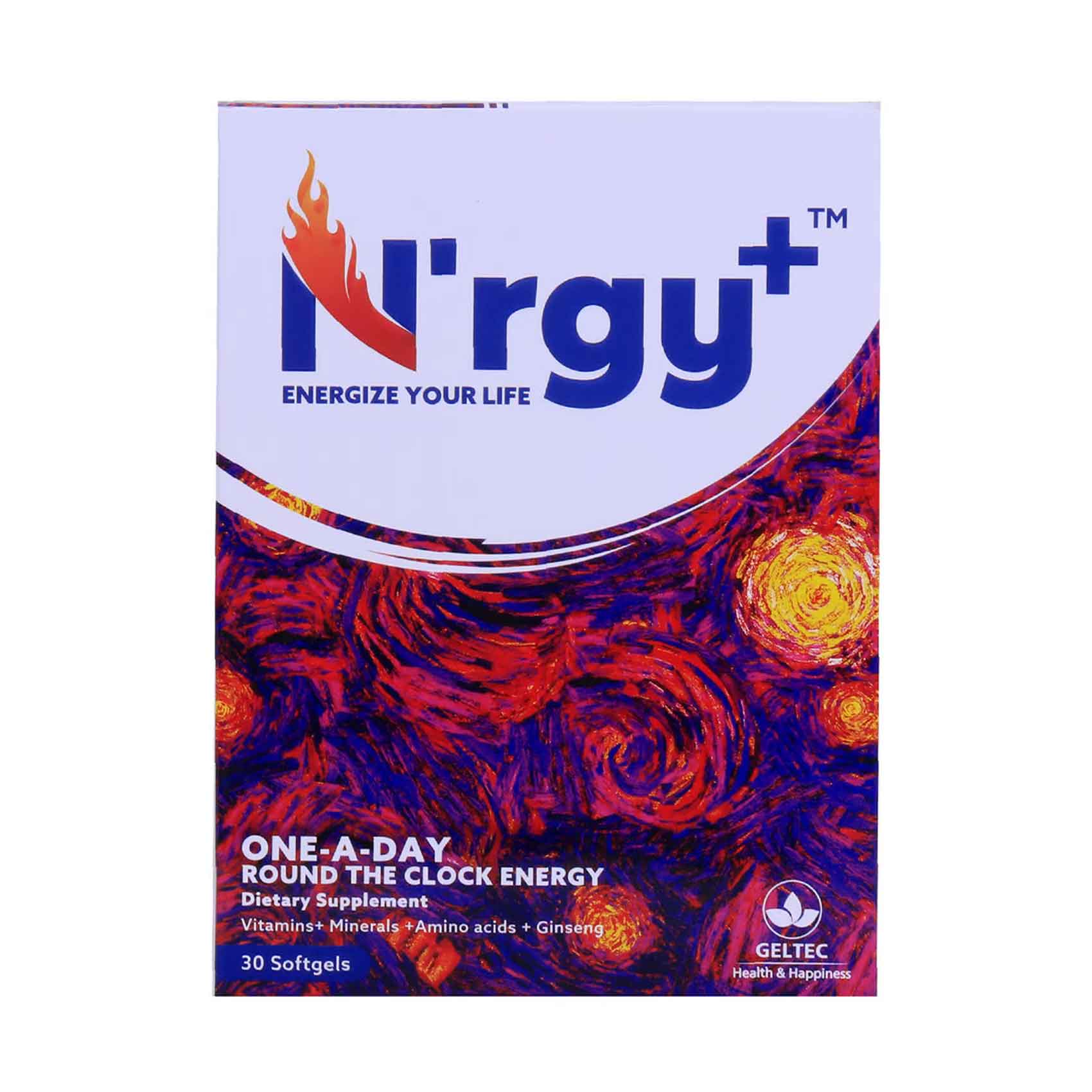 GELTEC NRGY CAPSULES 30S