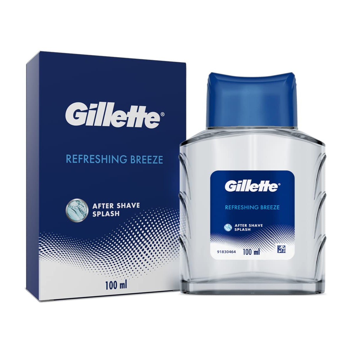 GILLETTE AFTERSHAVE SPLASH REFRESHING BREEZE 100ML