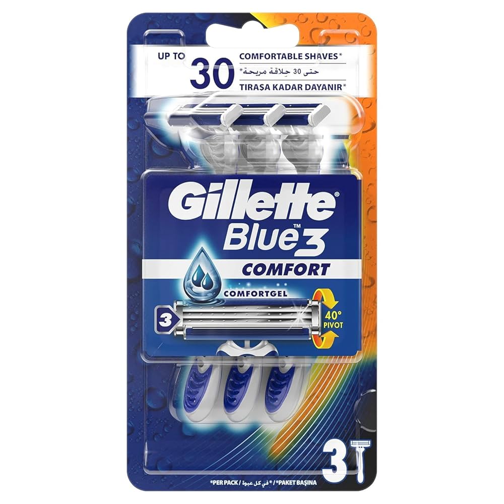 GILLETTE RAZOR BLUE3 COMFORT 3S