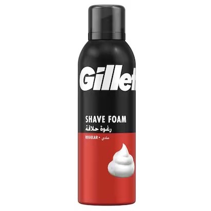 GILLETTE SHAVE FOAM REGULA 200ML