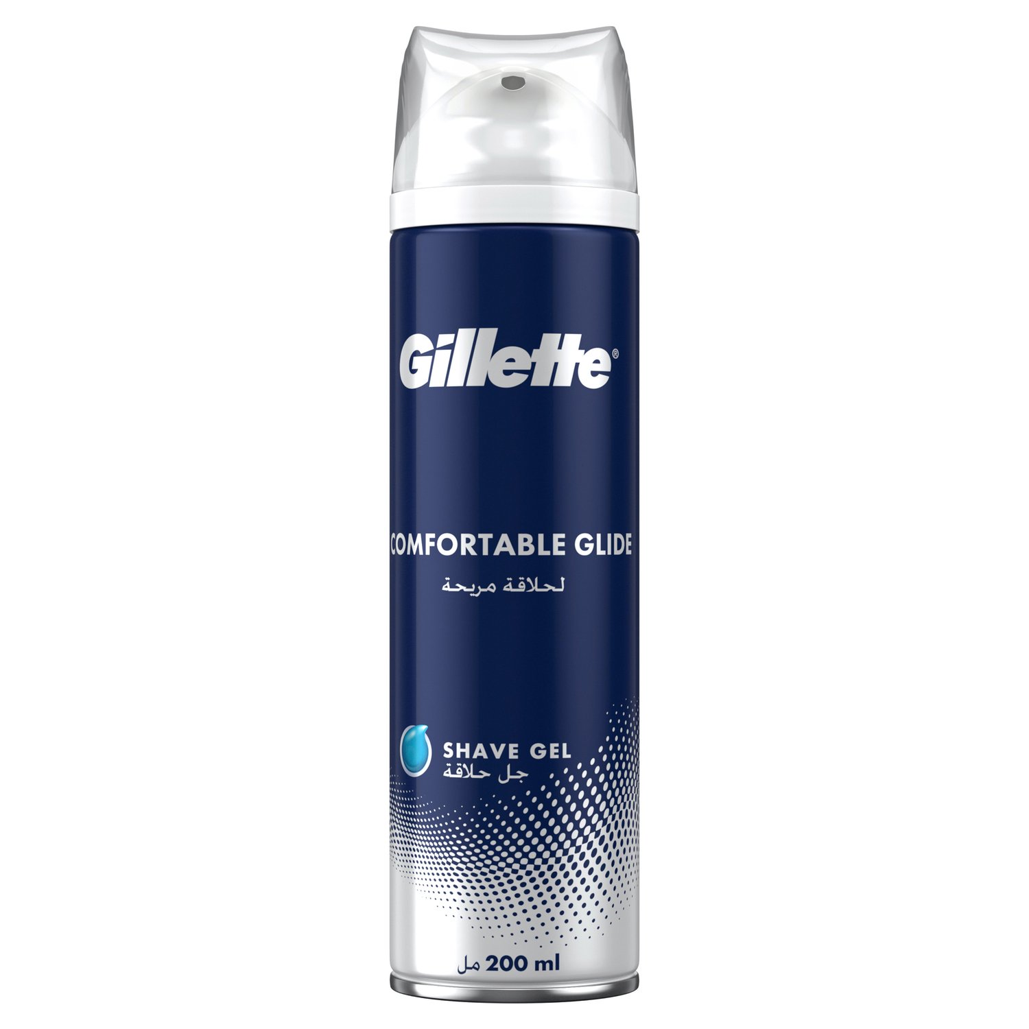 GILLETTE SHAVE GEL COMFORTABLE GLIDE 200ML