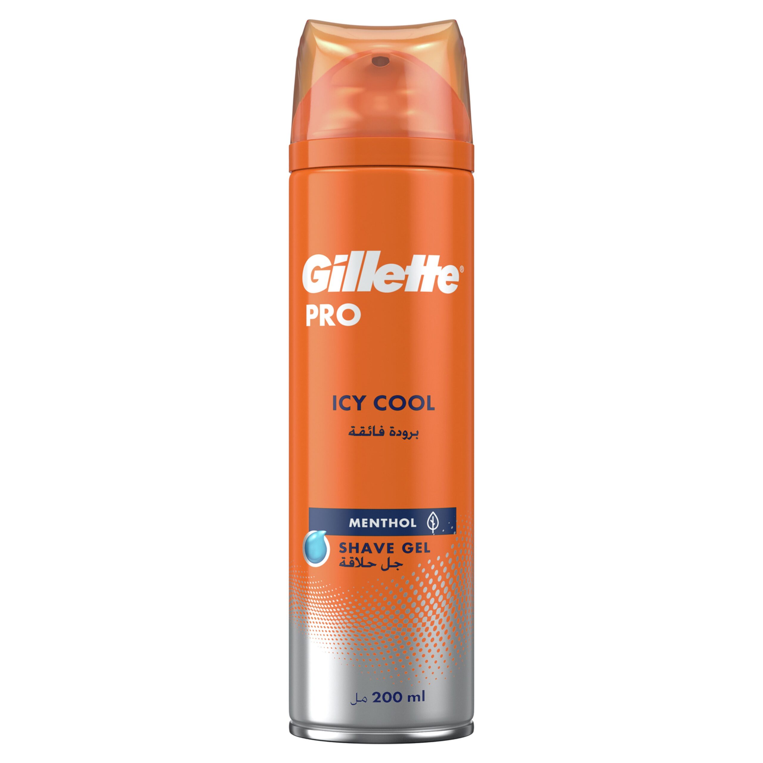 GILLETTE SHAVE GEL PRO ICY COOL MENTHOL 200ML