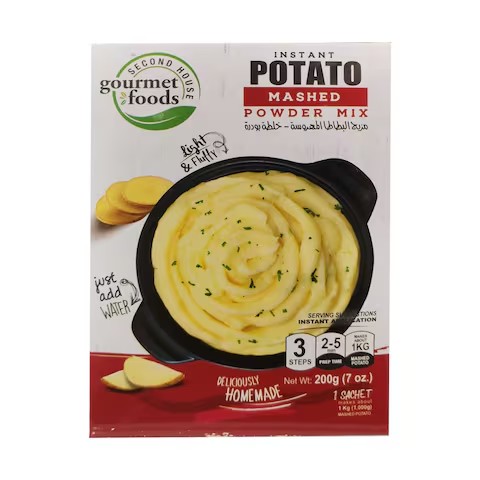 GOURMET FOODS POTATO MASHED POWDER MIX 200G