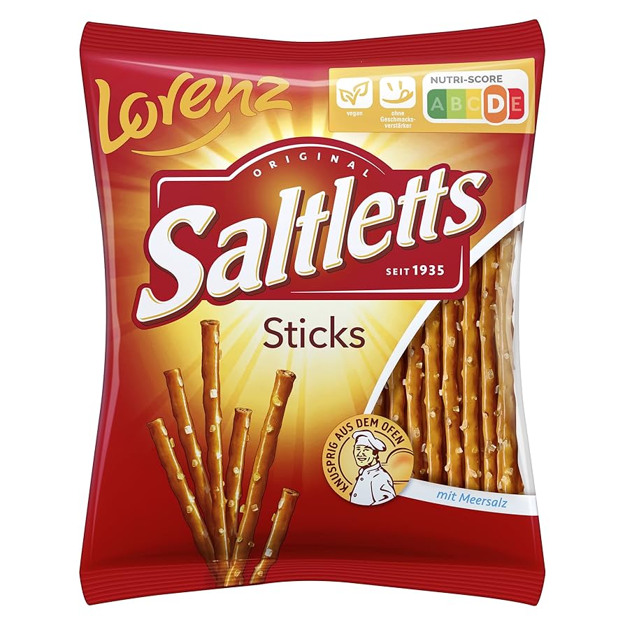 LORENZ SALTLETTS STICKS 150G