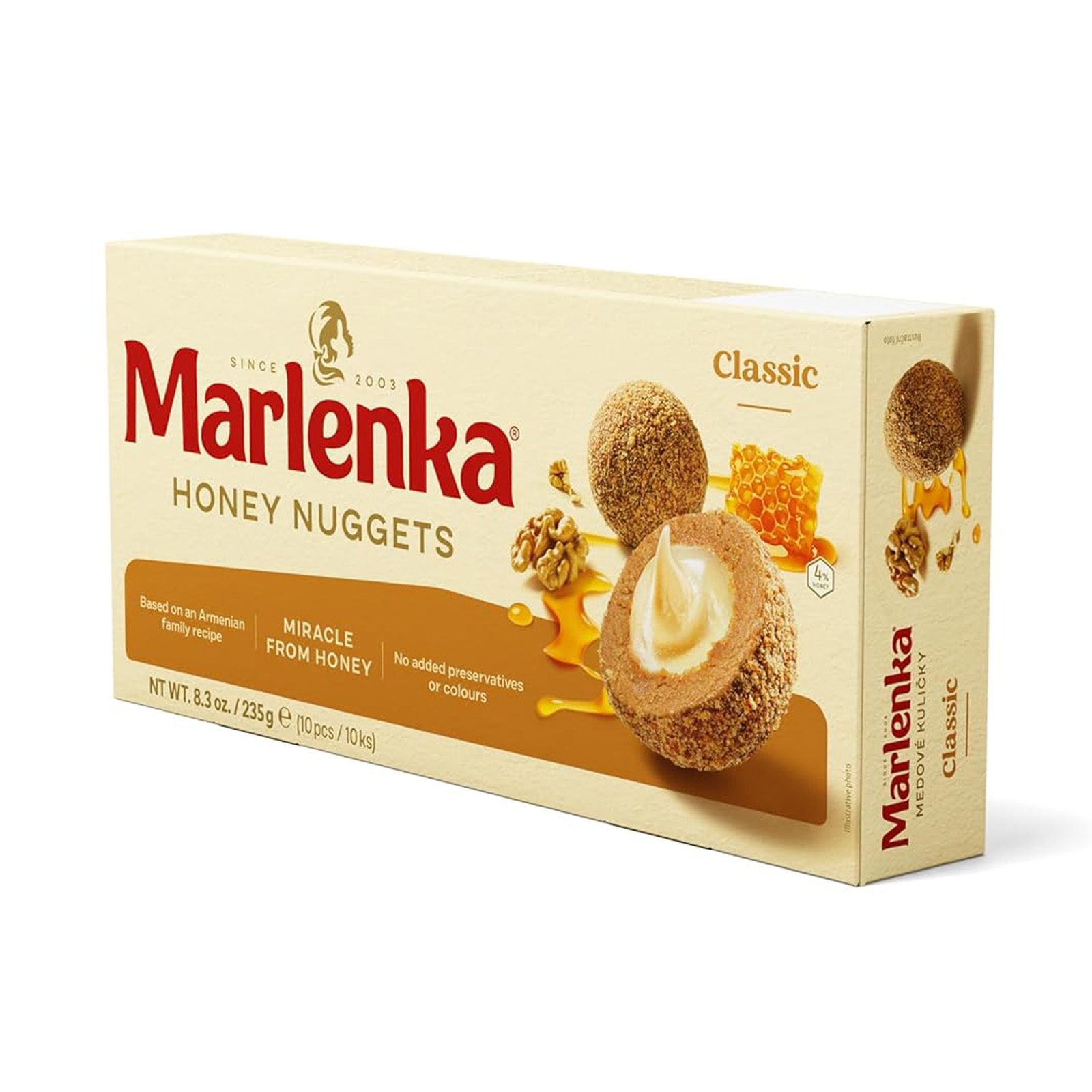 MARLENKA HONEY NUGGETS 235G