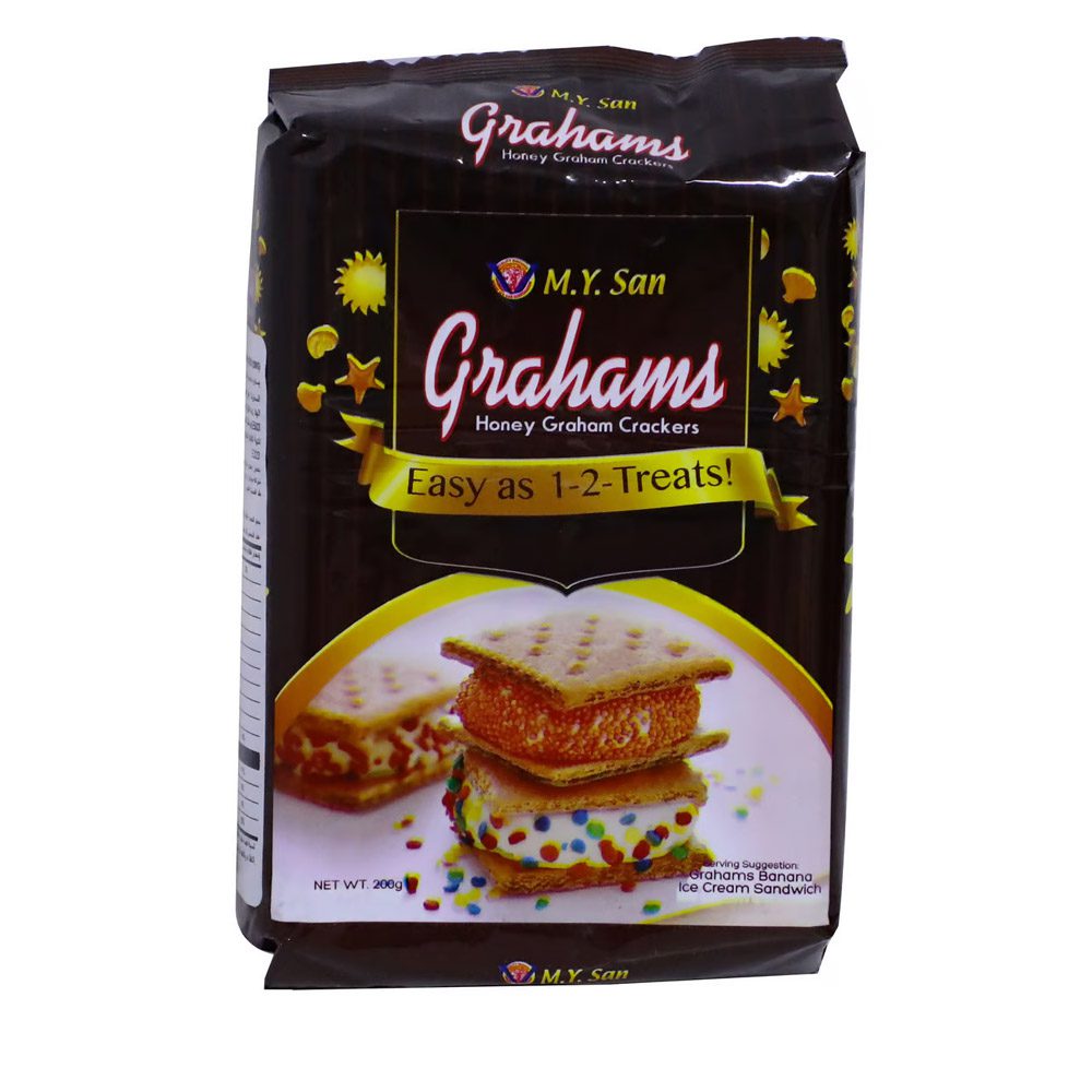 MY SAN GRAHAMS CRUSHED HONEY CRACKERS 200G