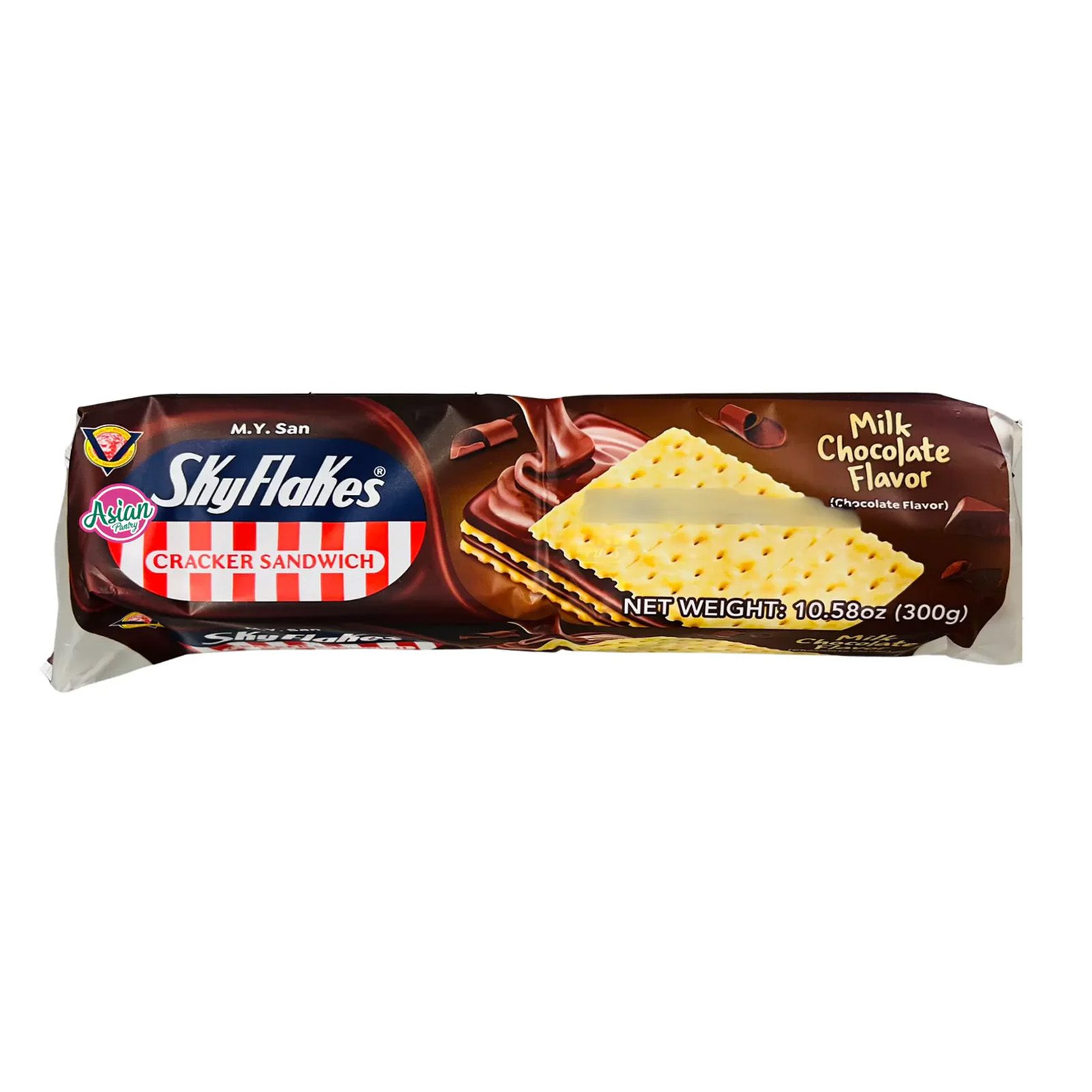 MY SAN SKY FLAKES CRACKERS CHOCOLATE FLVR 300G