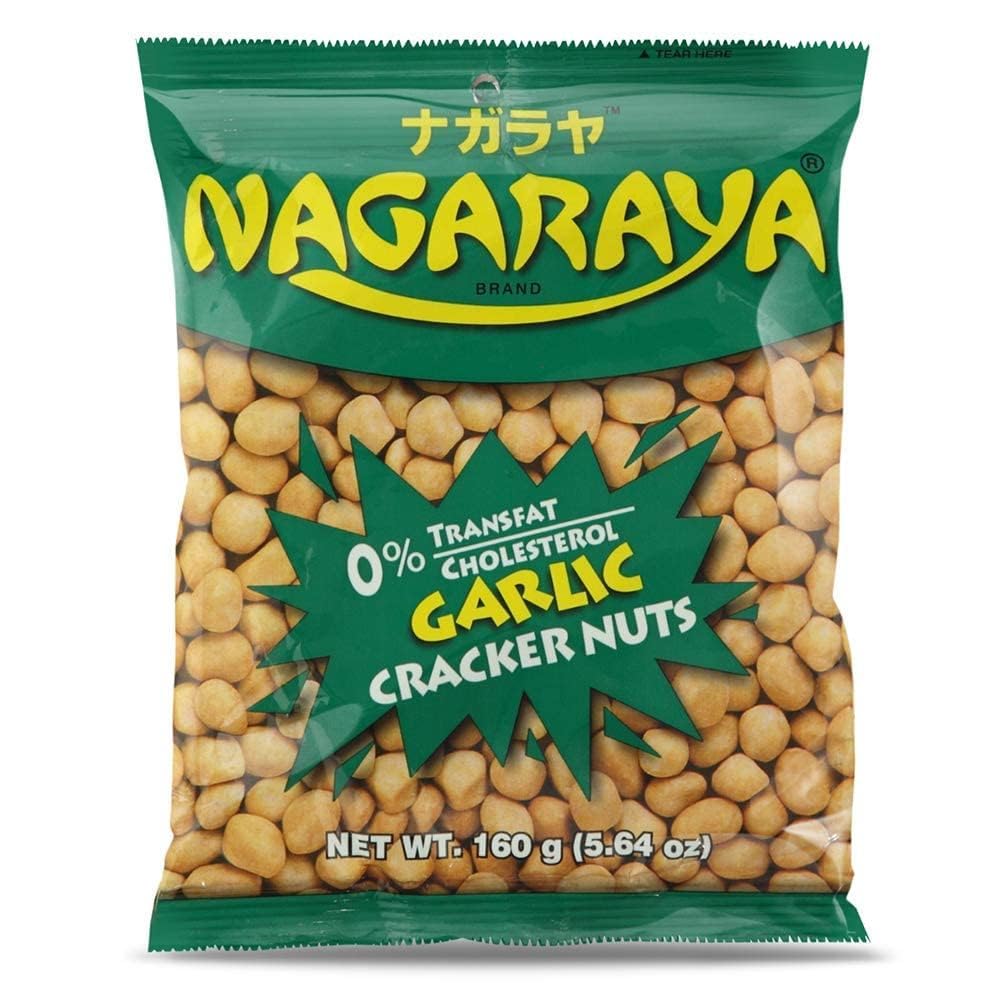 NAGARAYA NUT CRACKERS GARLIC 160G