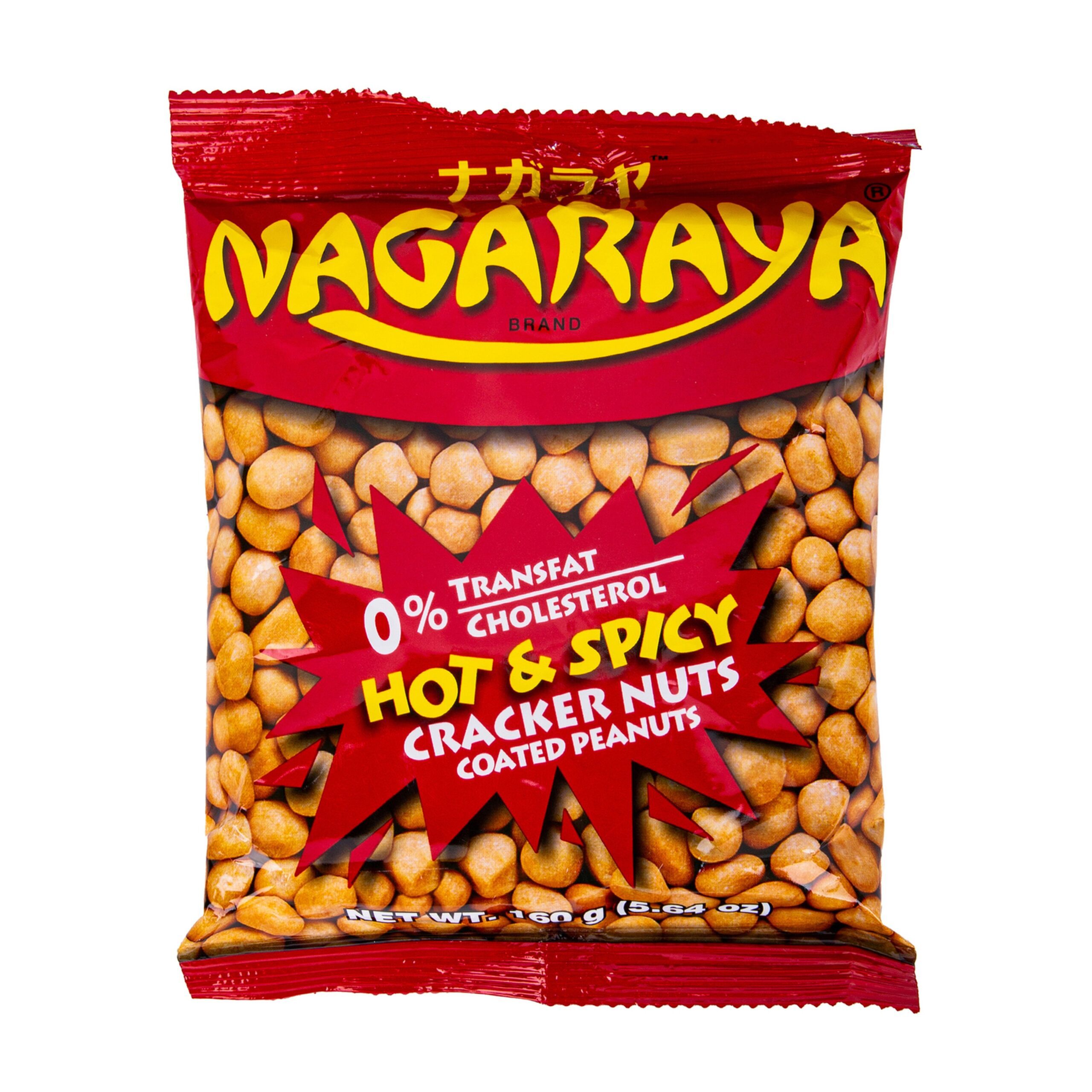 NAGARAYA NUT CRACKERS HOT & SPICY 160G