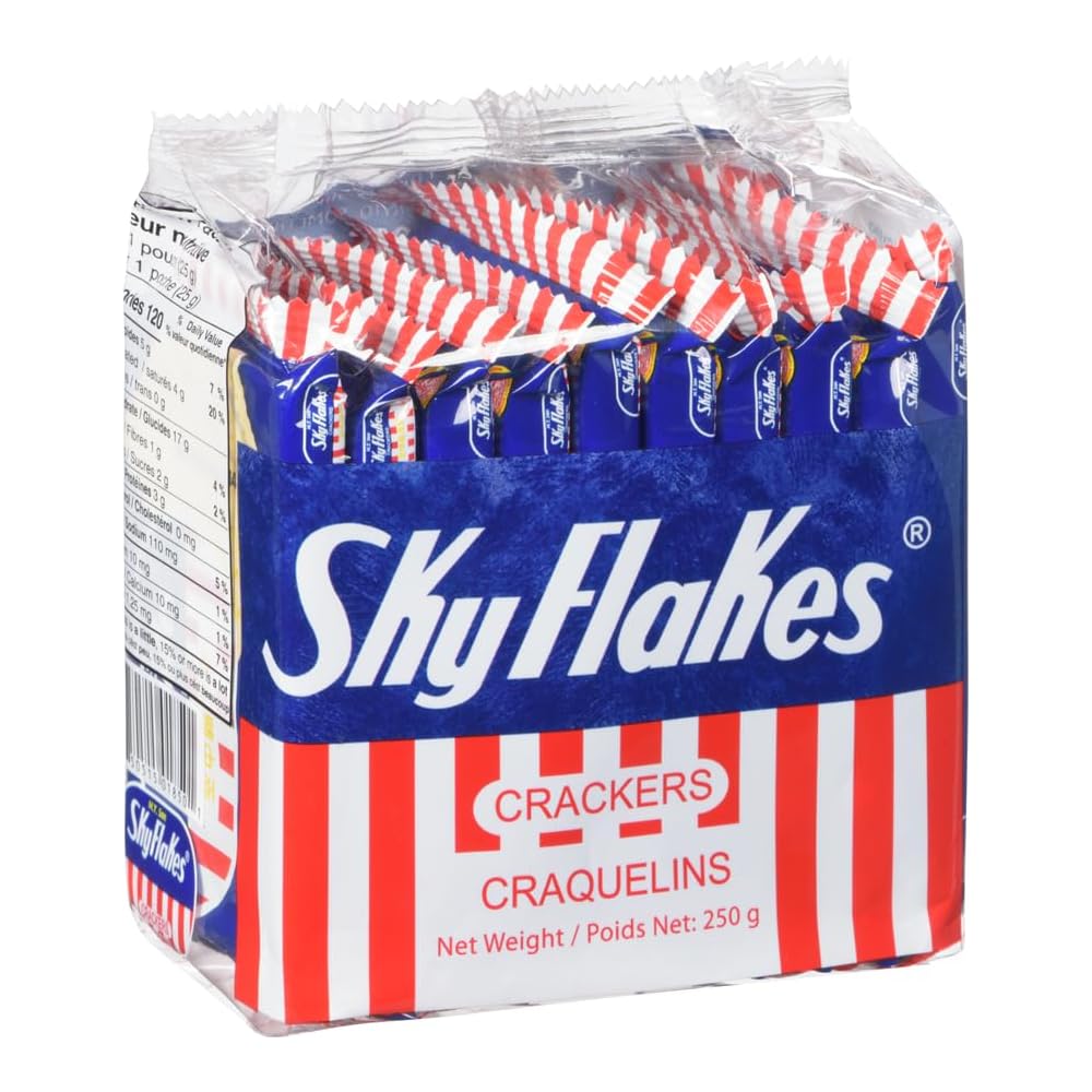 SKY FLAKES CRACKERS BLUE 250G