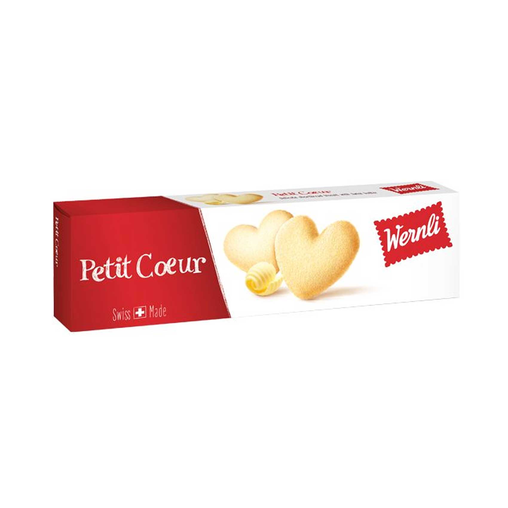 WERNLI PETIT COEUR SHORT BREAD BISCUIT 100G