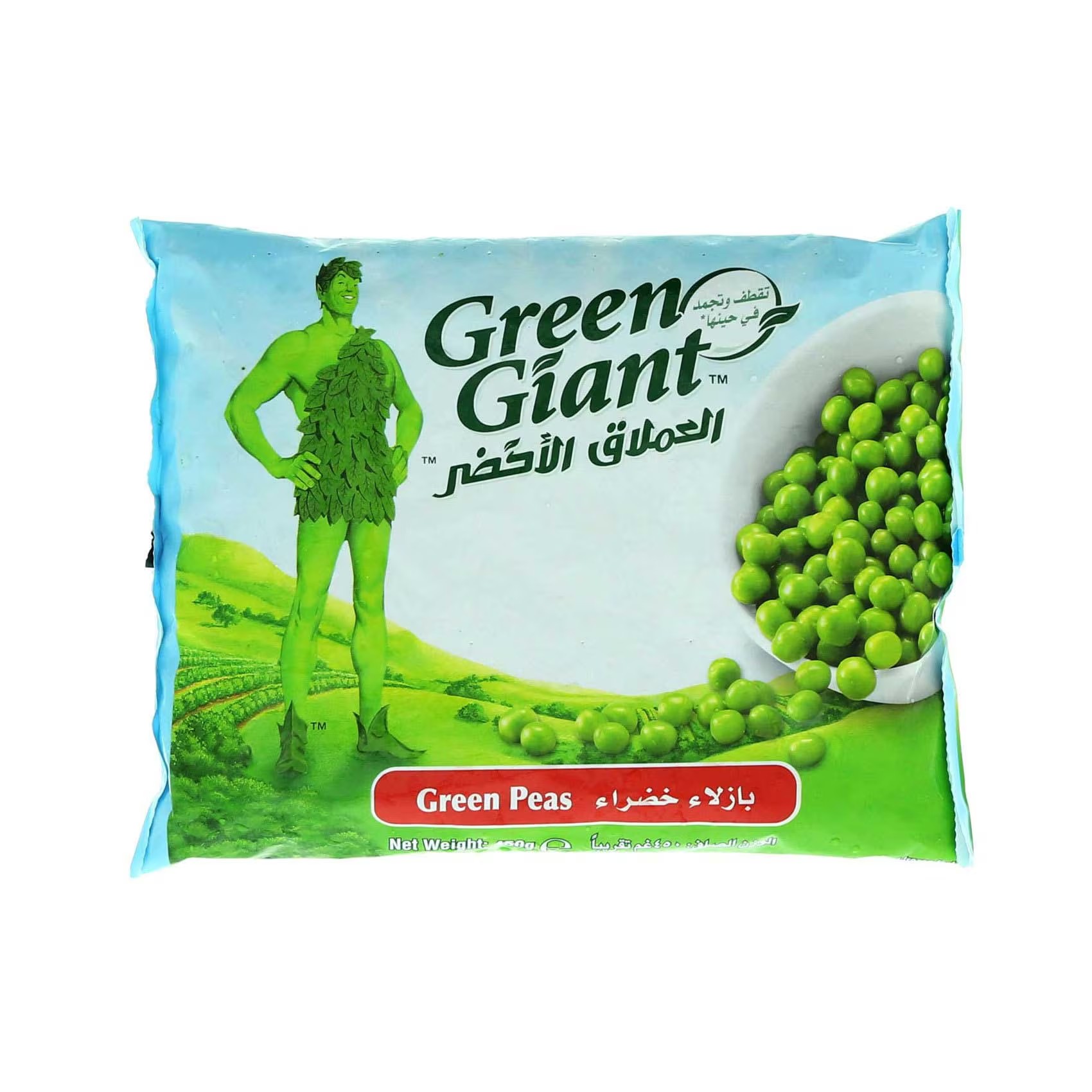 GREEN GIANT GREEN PEAS 450G