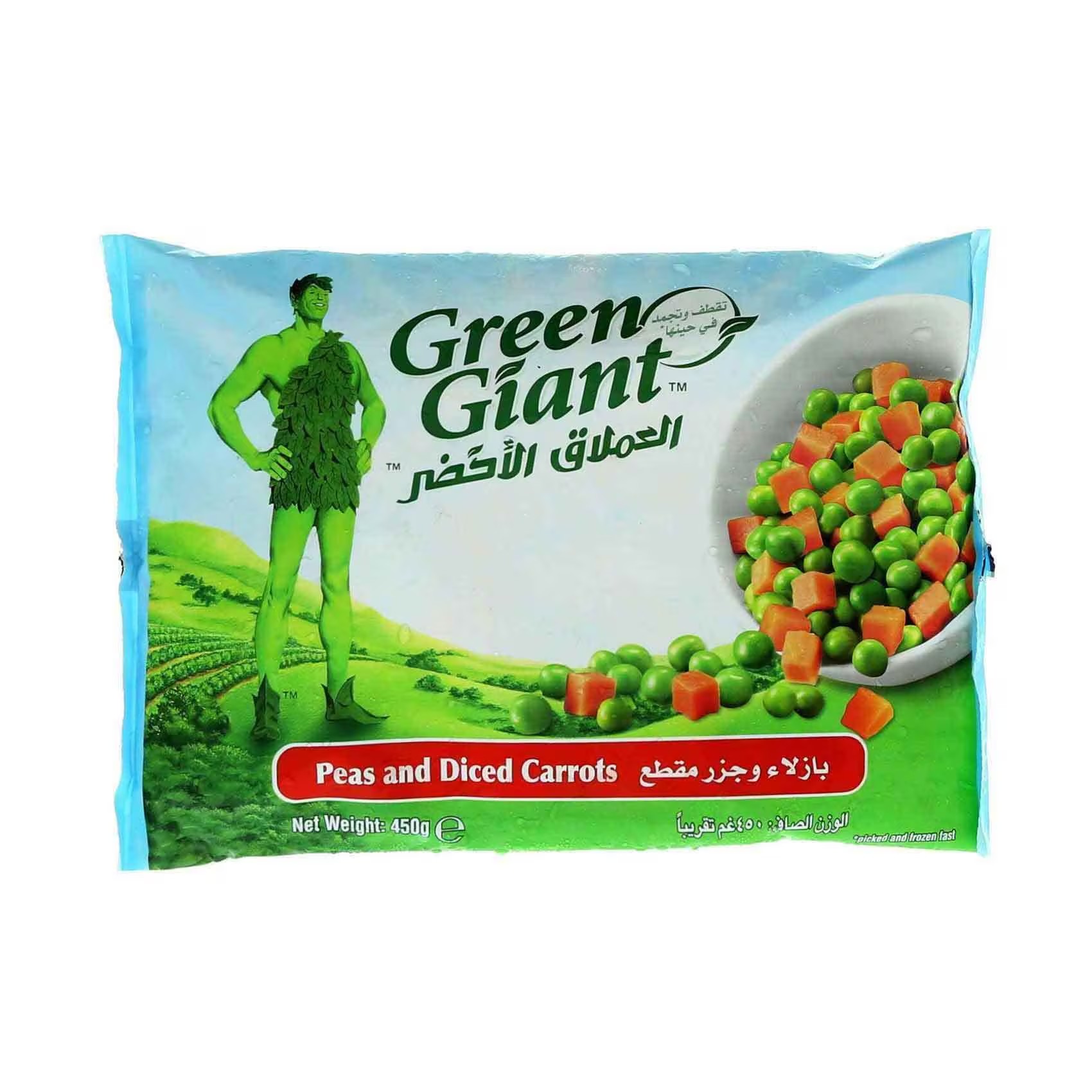 GREEN GIANT PEAS AND DICED CARROTS 450G