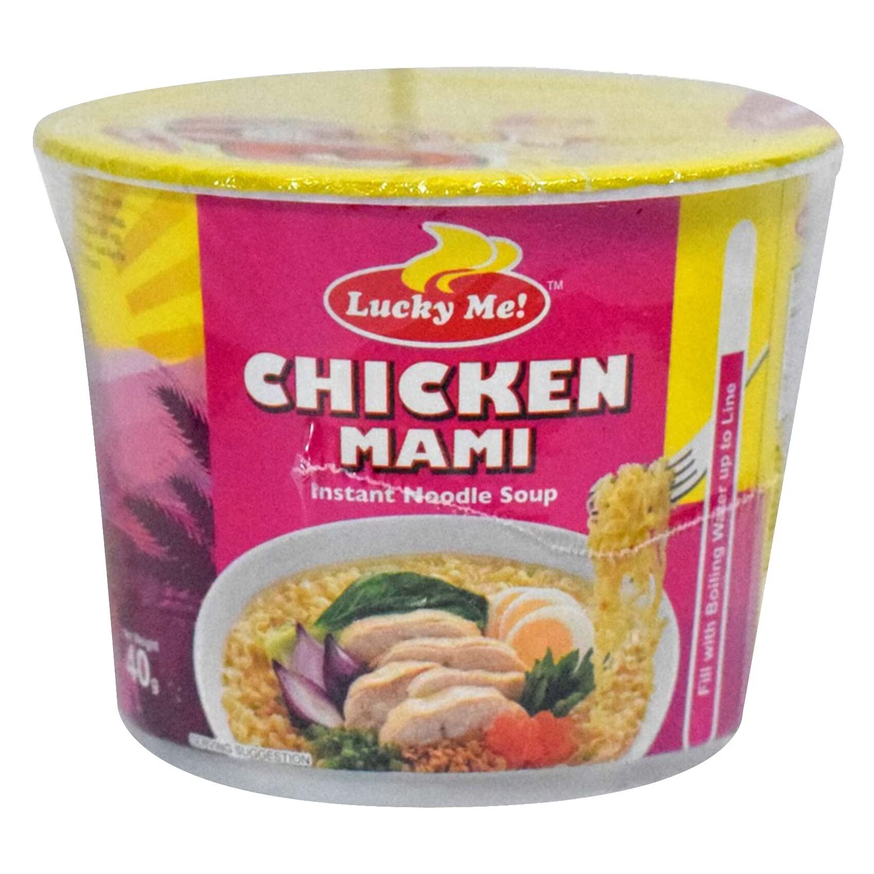 LUCKY ME CUP NOODLE SOUP CHICKEN MAMI 40G