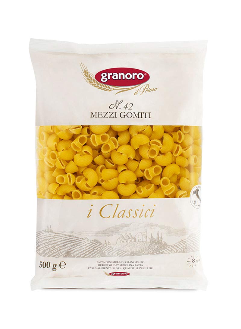 GRANORO MEZZI GOMITI N.42 500G 1 GRANORO MEZZI GOMITI N.42 500G