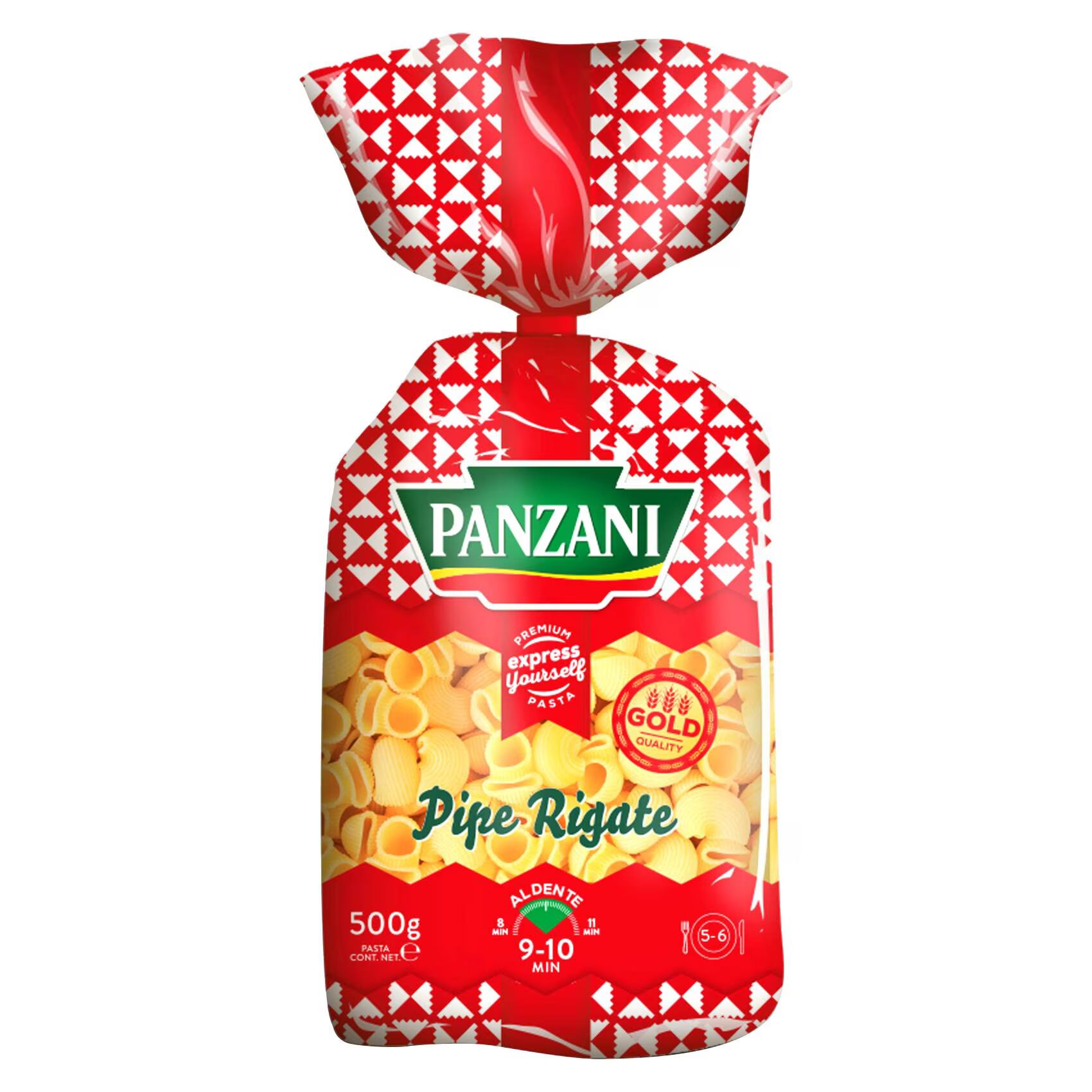 PANZANI PIPE RIGATE 500G