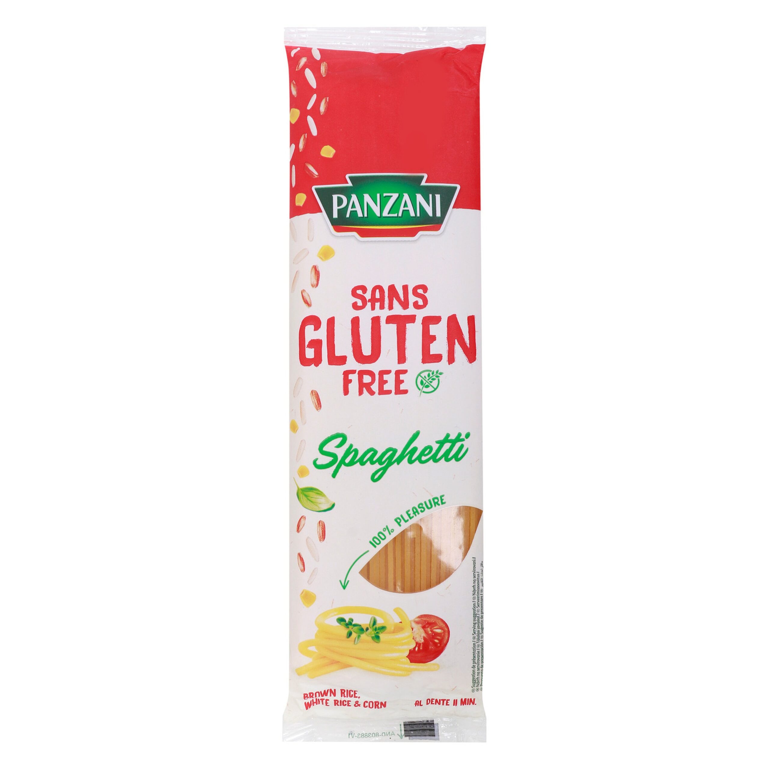 PANZANI SANS SPAGHETTI GLUTEN FREE 400G 1 PANZANI SANS SPAGHETTI GLUTEN FREE 400G