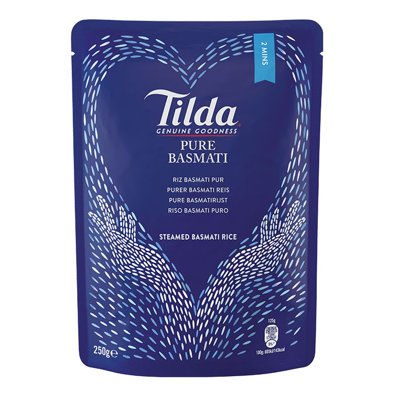 TILDA PURE BASMATI RICE 250G