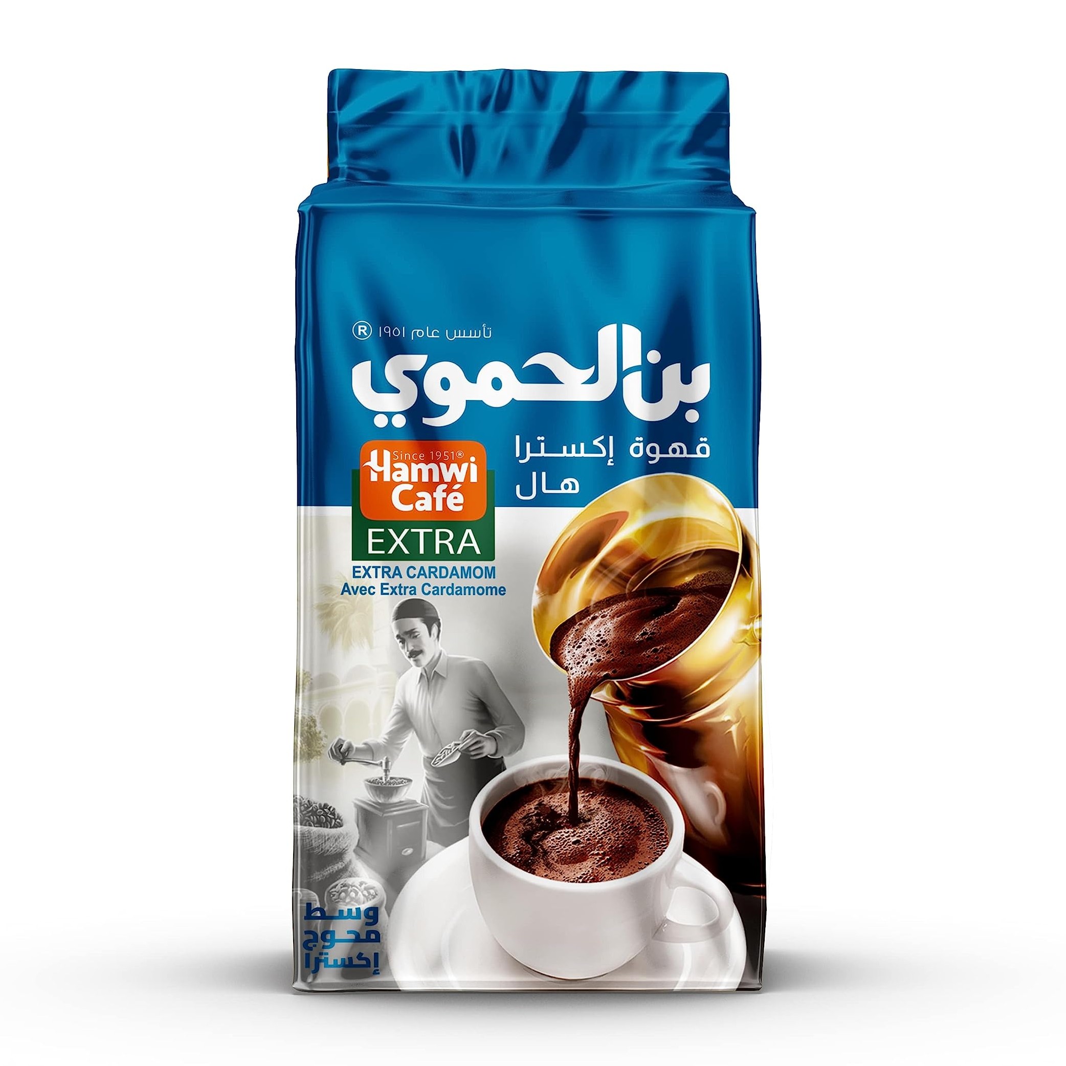 HAMWI CAFE EXTRA CARDAMOM COFFEE 180G