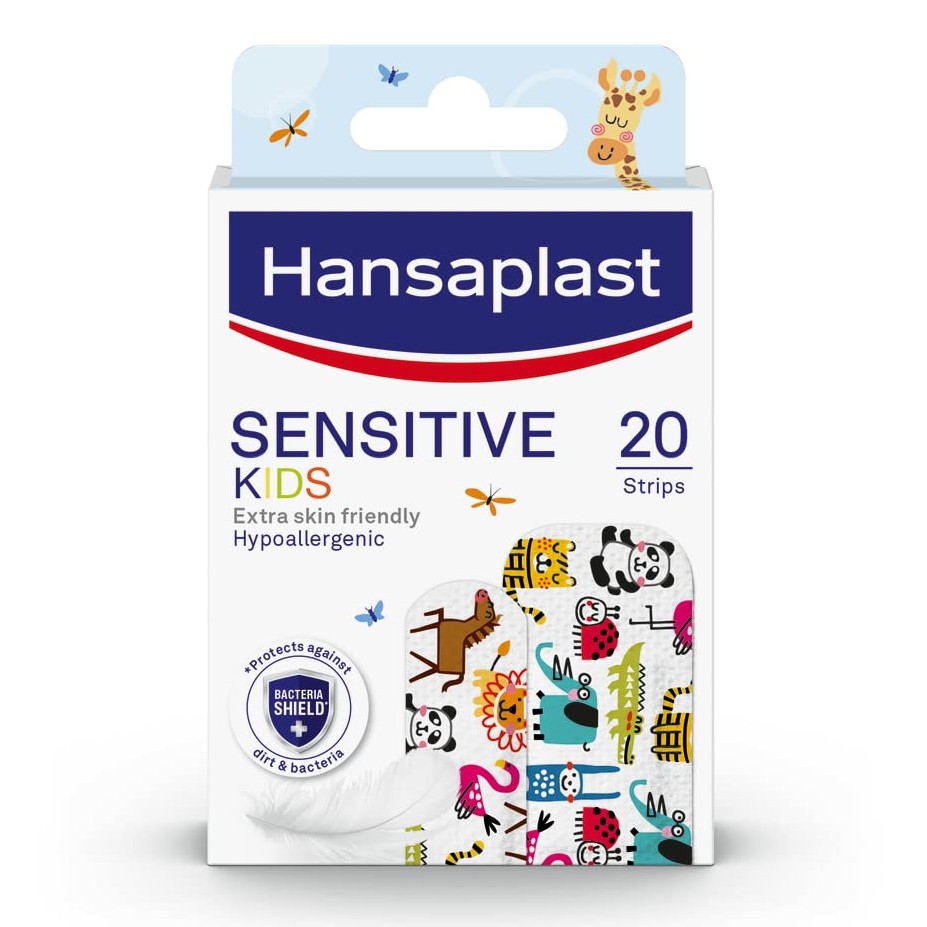 HANSAPLAST BANDAGE SENSITIVE KIDS 20STRIPS