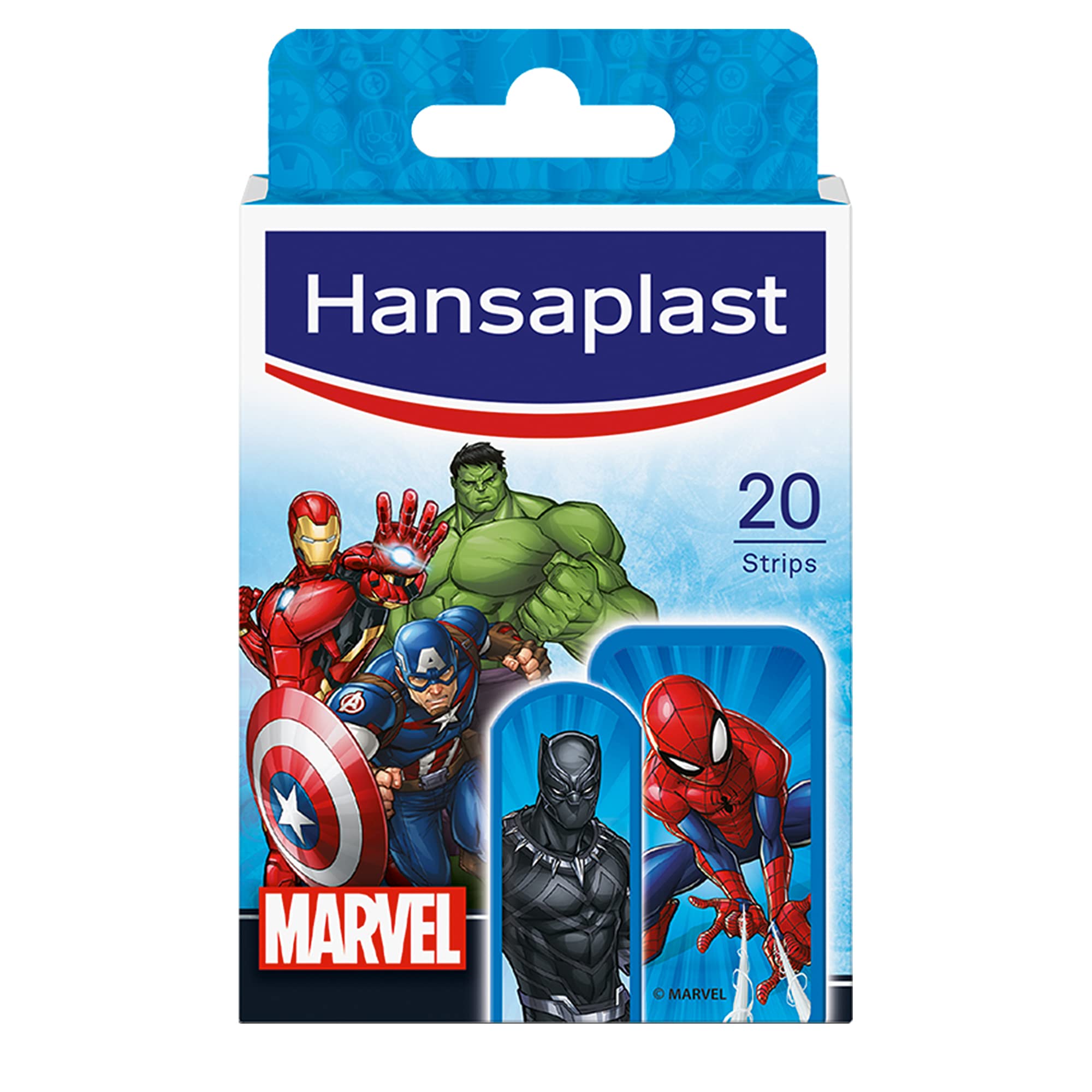 HANSAPLAST BANDAGES KIDS MARVEL 20S