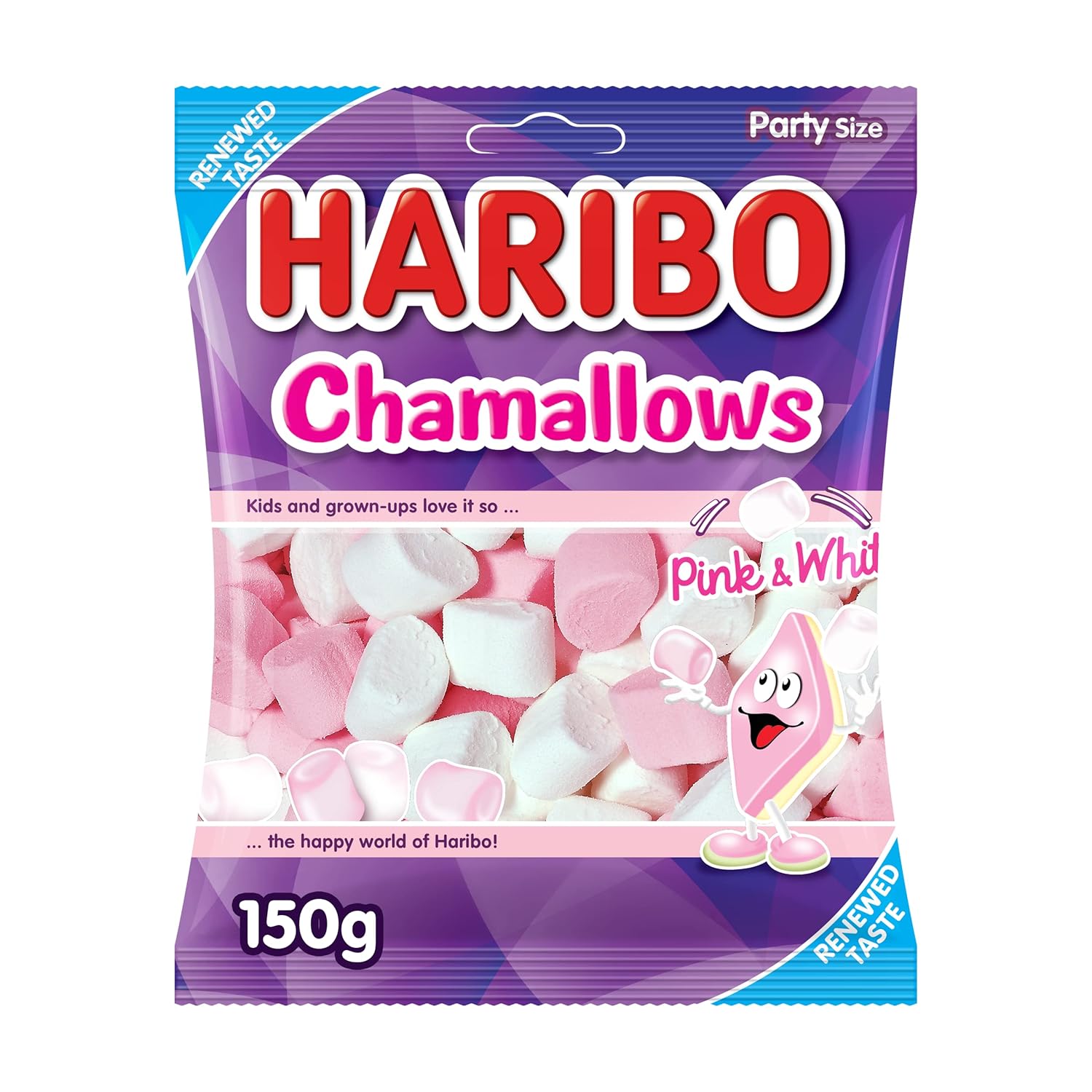 HARIBO CHAMALLOWS PINK & WHITE 150G