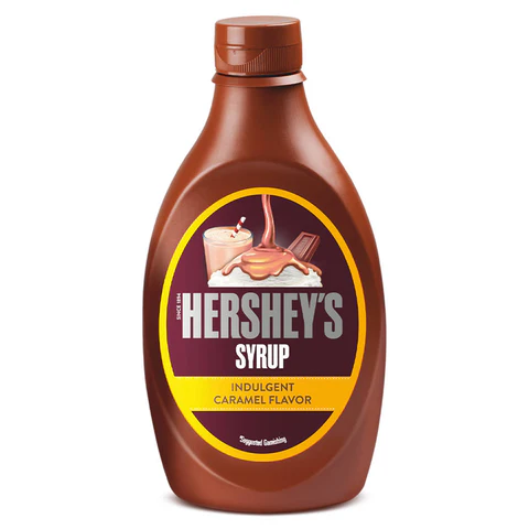 HERSHEYS CARAMEL SYRUP 623G